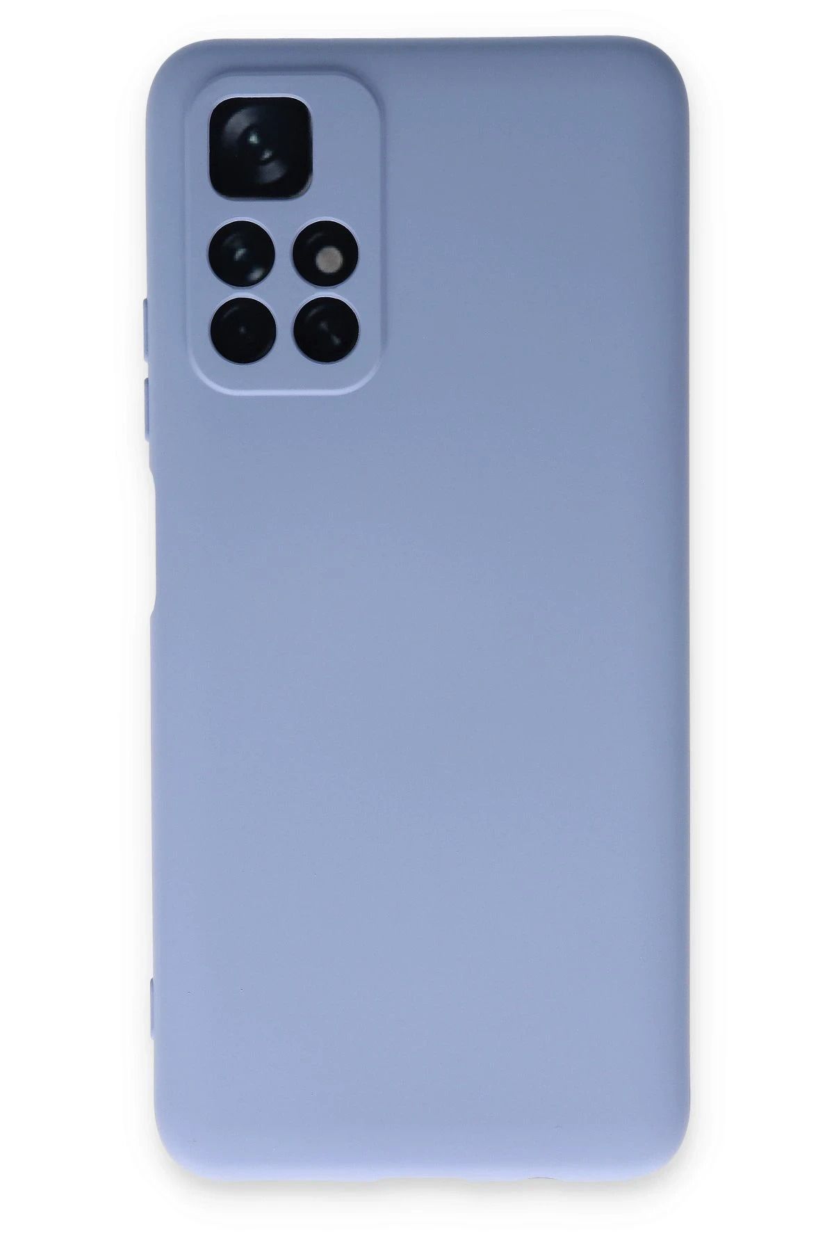 NewFace Xiaomi Redmi Note 11T Kılıf Nano içi Kadife Silikon - Lila YNSMR