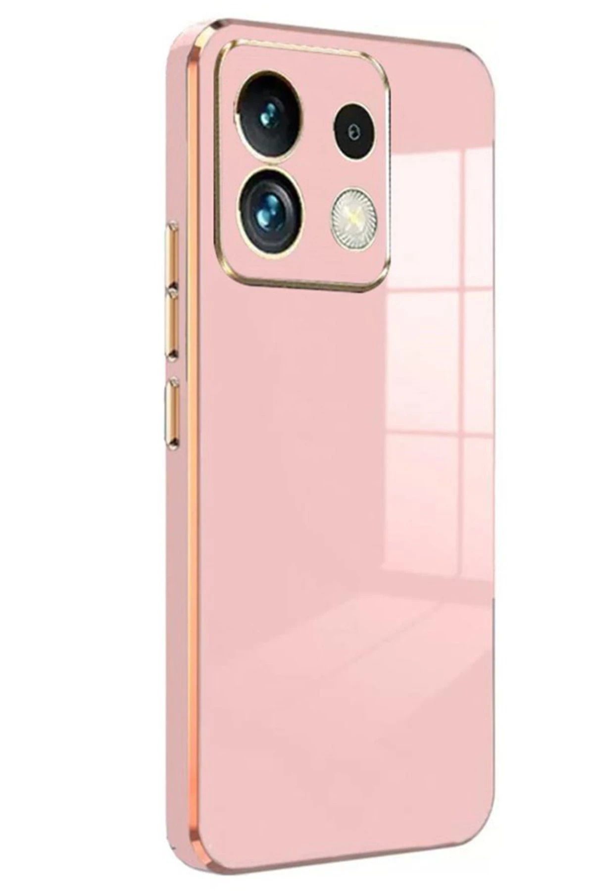 NewFace Xiaomi Redmi Note 13 4G Kılıf Volet Silikon - Pembe YNSMR