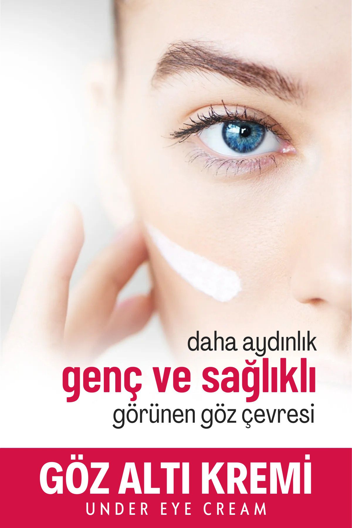 SLENTE Göz Altı Torbası, Göz Çevresi Morluk Ve Ince Çizgi Karşıtı, Aydınlatıcı Gözaltı Bakım Kremi 100 ml