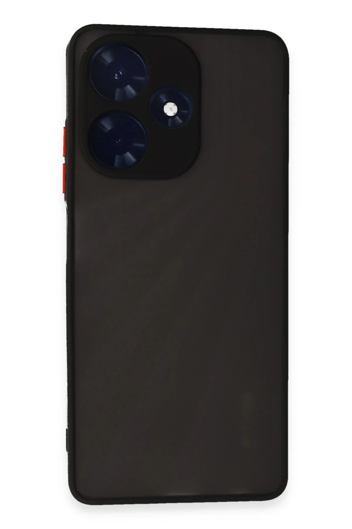 NewFace İnfinix Hot 30 4G Kılıf Montreal Silikon Kapak - Siyah INSLM