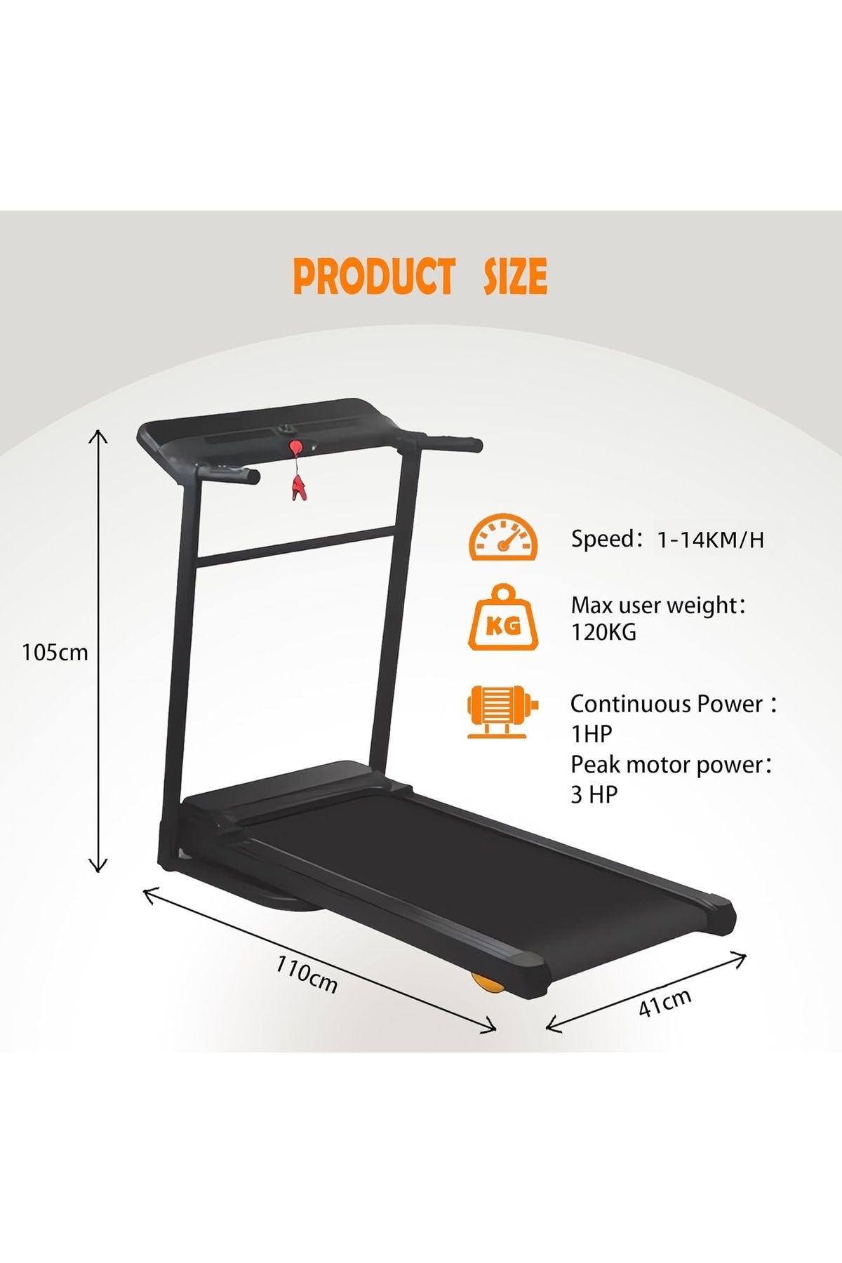 MASTON-Treadmill Mst-t150 Home Foldable Treadmill Large Touch Led Screen Shuttle Rotation Button 4