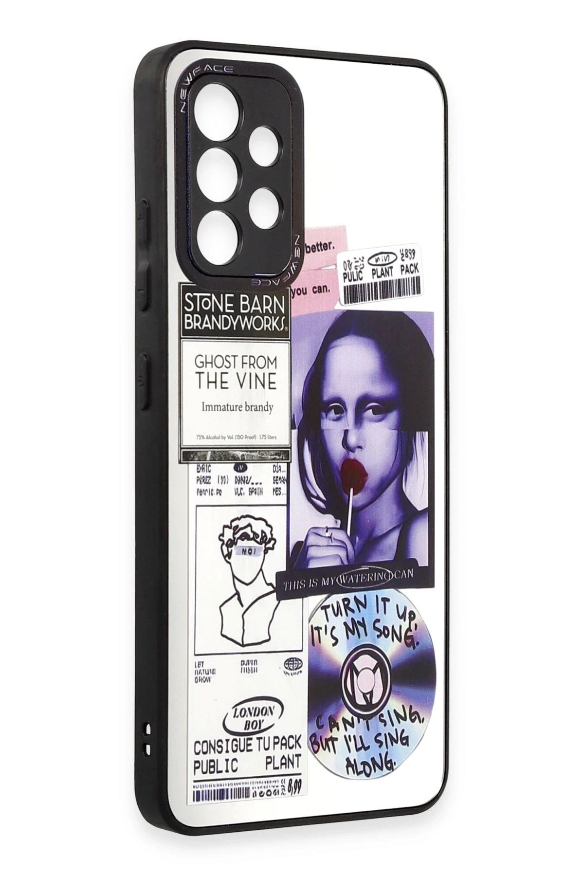 NewFace Samsung Galaxy A52 Kılıf Mirror Desenli Kapak - Mirror - 2 JOJUA