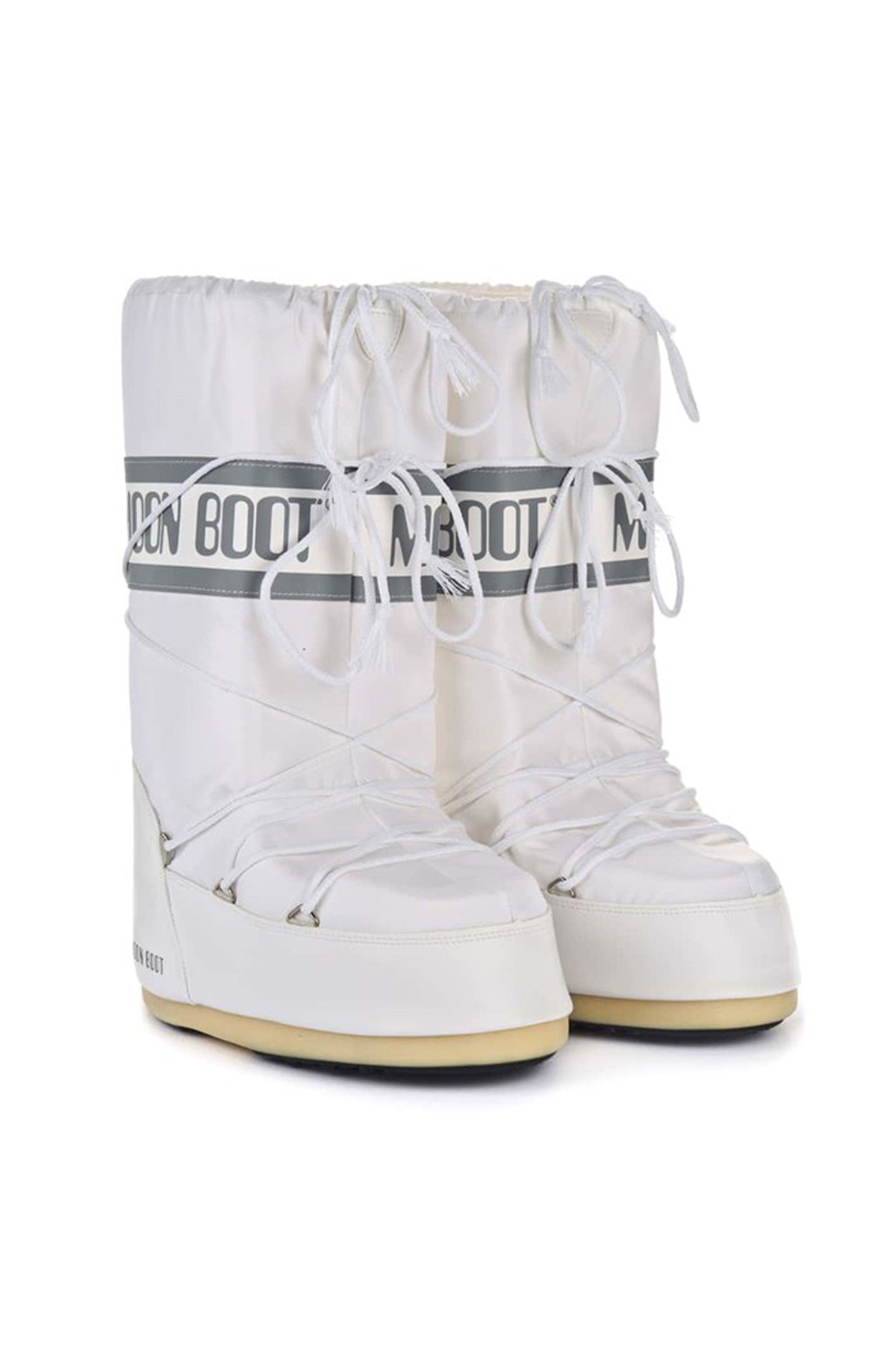 Moon Boot  Nylon Unisex Çocuk Beyaz Kar Botu UNISEX ÇOCUK KAR BOTU 2MONK2015015 - Görsel 2