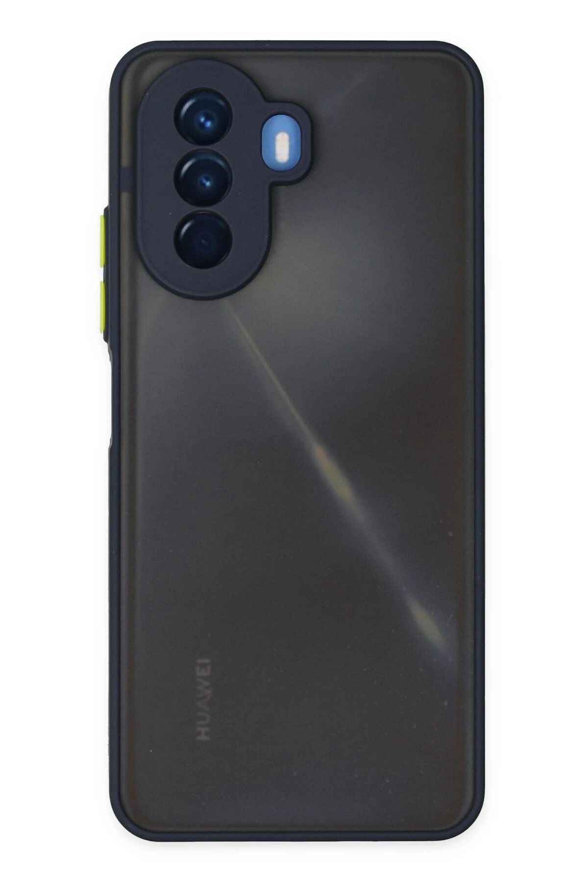 NewFace Huawei Nova Y70 Kılıf Montreal Silikon Kapak - Lacivert BSTMY