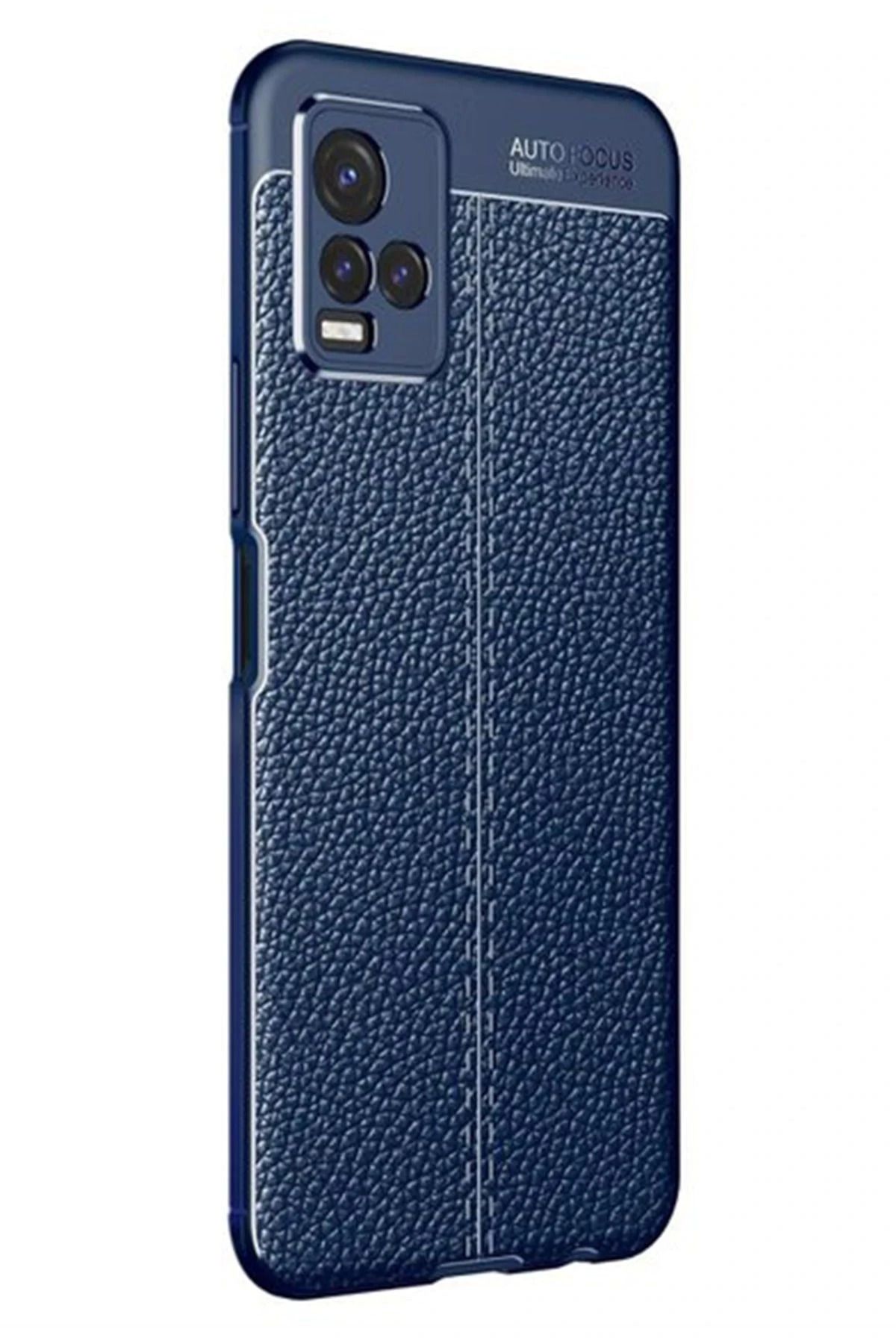 NewFace Vivo Y21S Kılıf Auto Focus Kapak - Lacivert INSLM