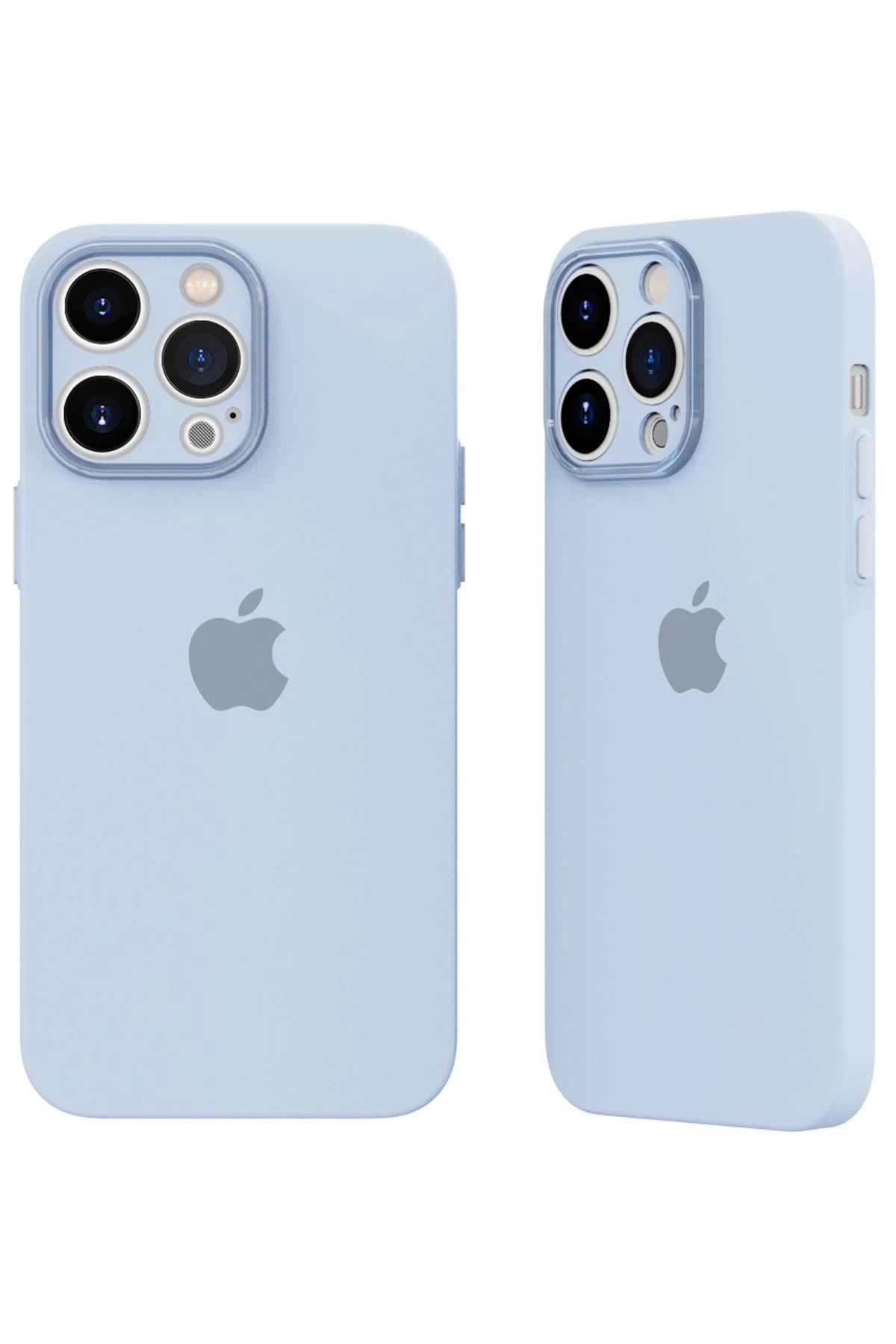 NewFace iPhone 14 Pro Kılıf Silikon - Turkuaz FLKRY