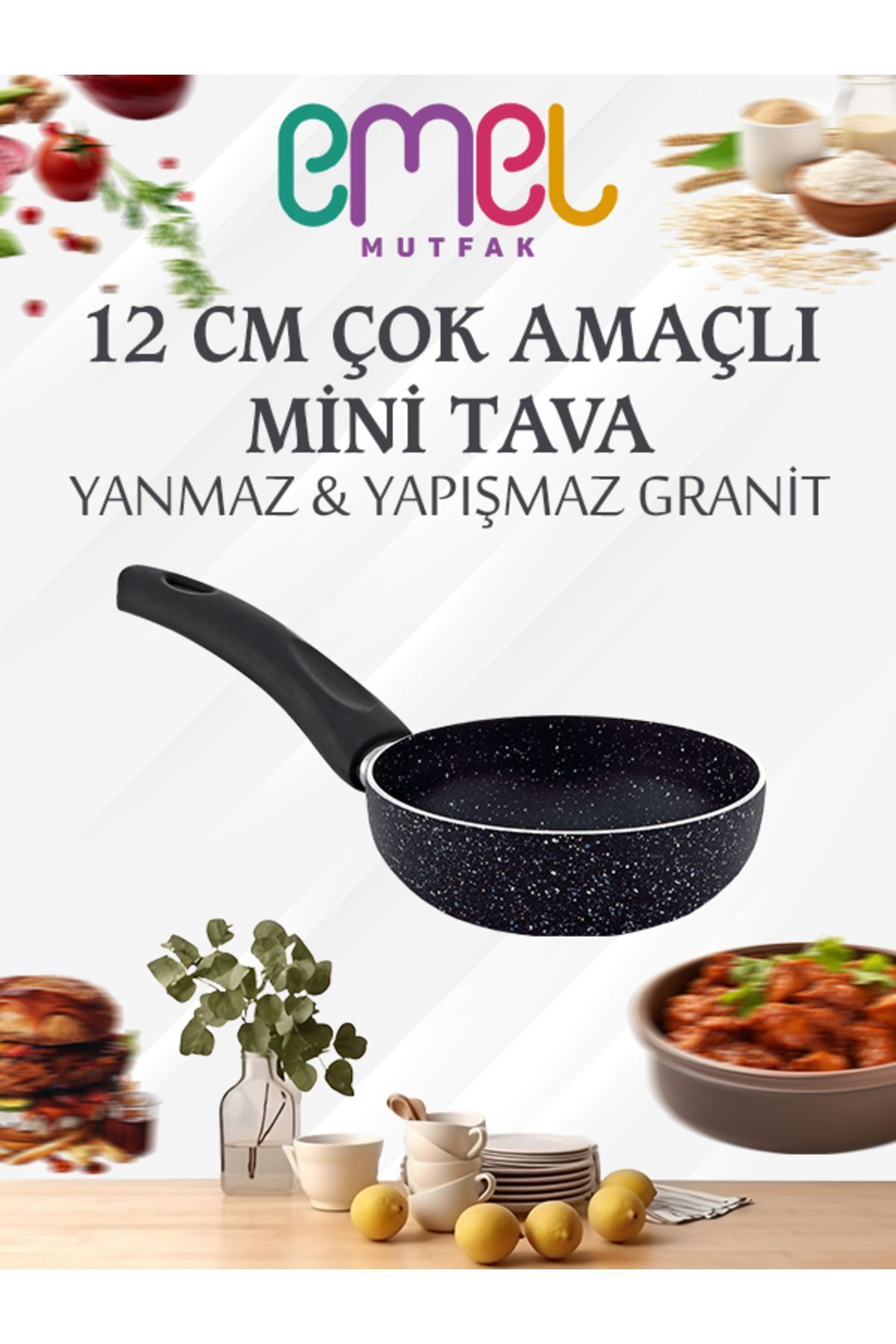 EMEL 12 Cm Çok Amaçlı Mini Tava