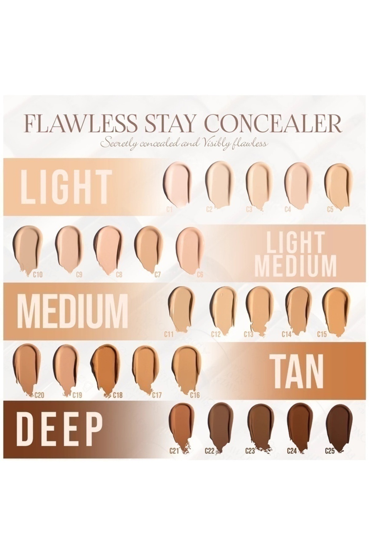 Beauty Creations-Concealer with high coverage and long-lasting Beauty Creations Flawless Stay Concealer CY Yellow, 8g 6