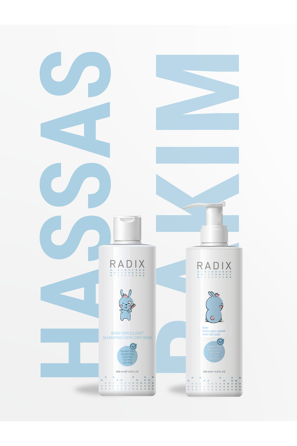 Radix Bebek Ve Çocuklar Için Emolient Şampuan 200ml - Emollient Shampoo 200 Ml (saç-vücut) 8681877436141 fotoğrafı 5 (önizleme)