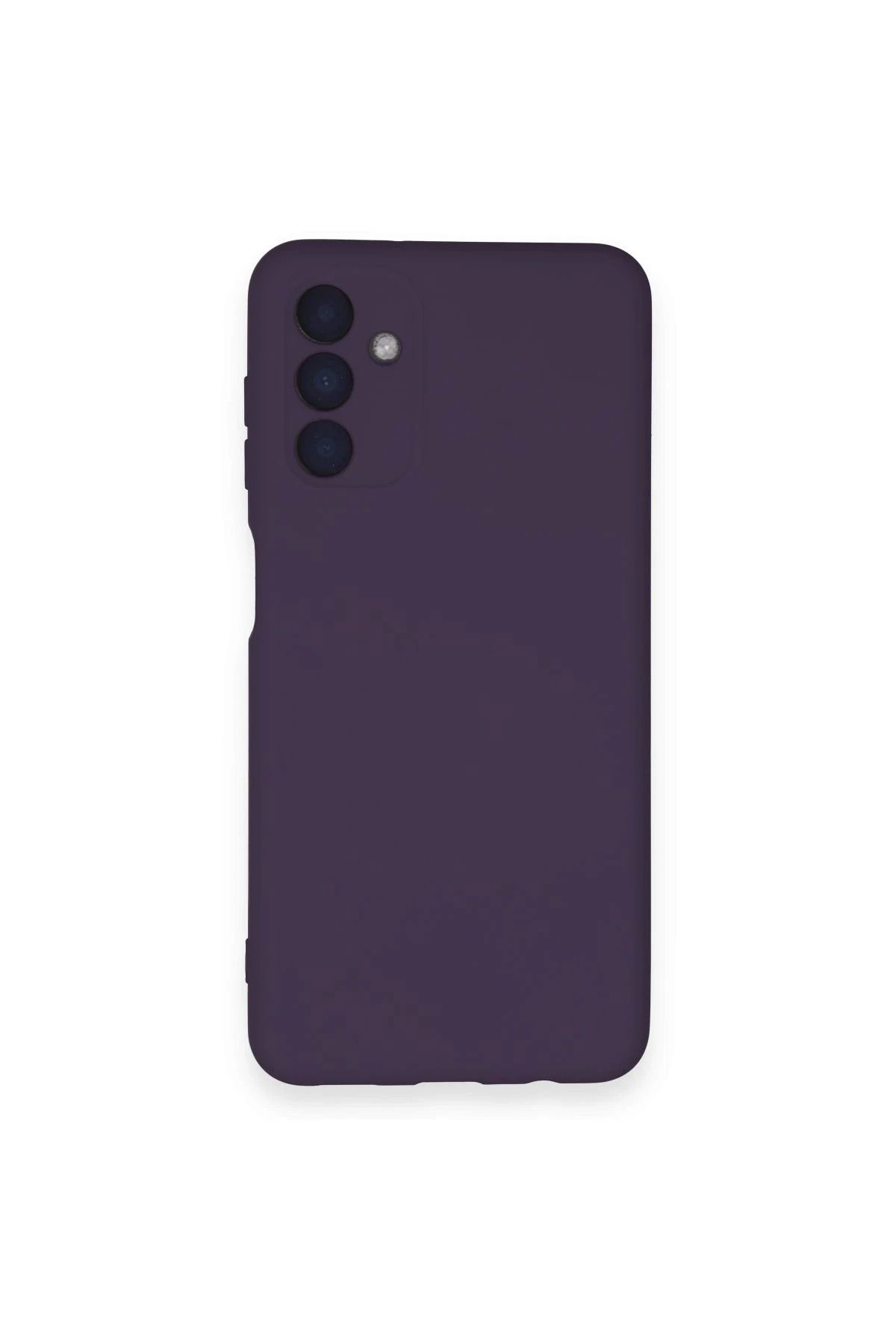 NewFace Galaxy A14 4G Uyumlu Kılıf Nano içi Kadife Silikon - Mor HNZRN