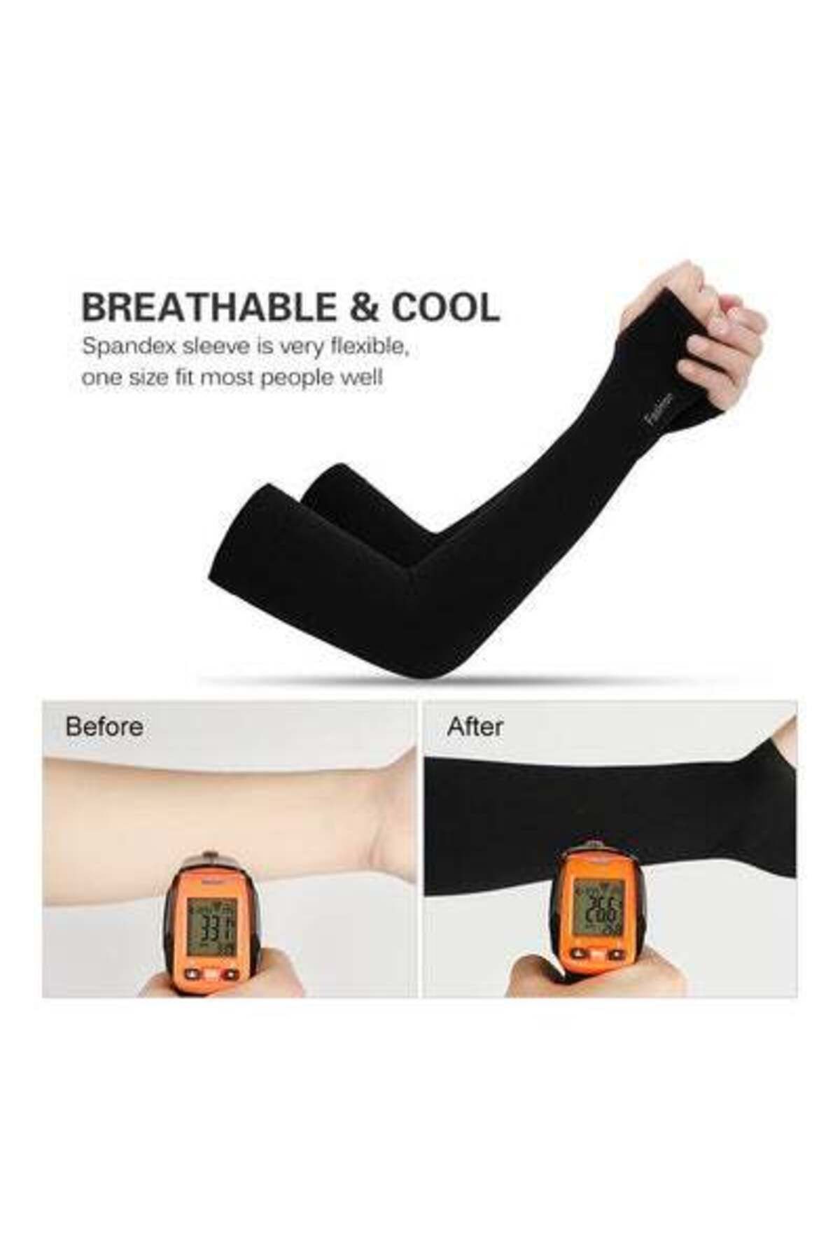 HALAMODO-Pair Of 1 UV Protective Arm Cover 2
