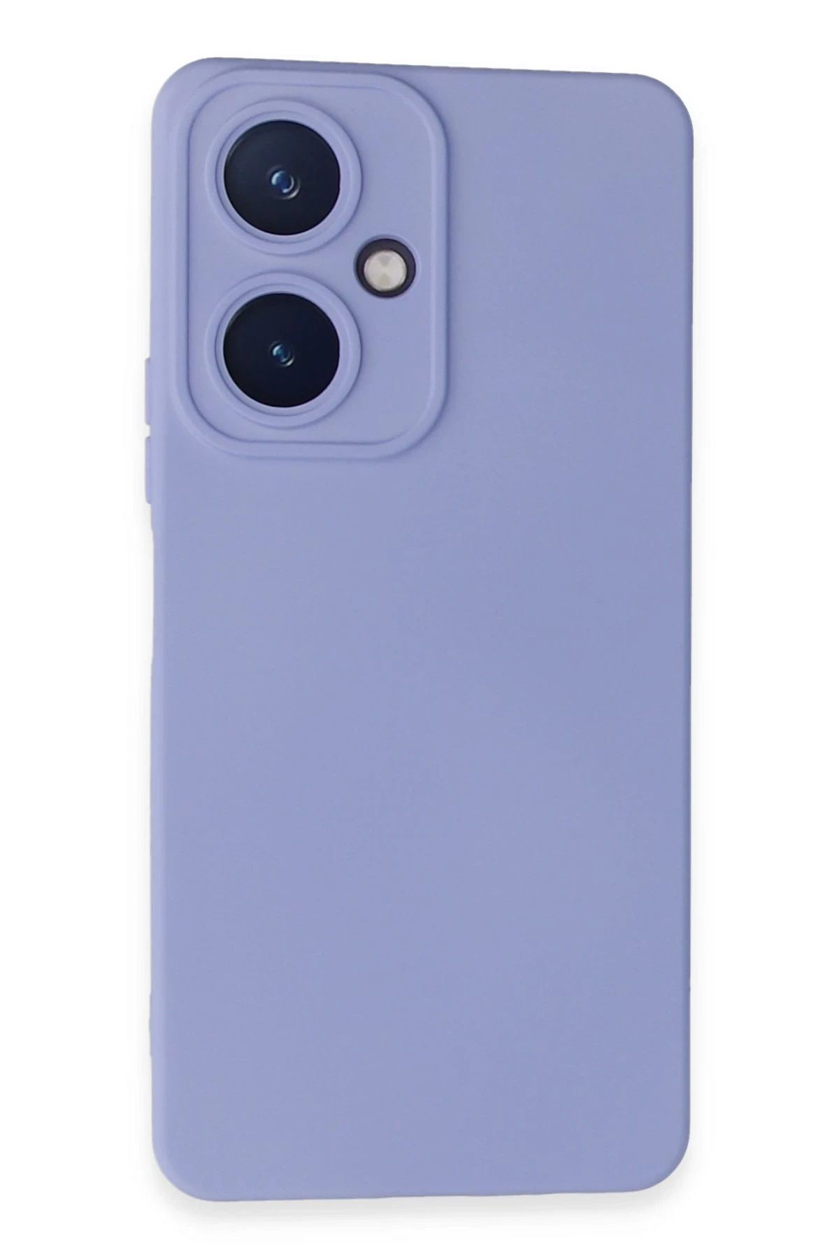 NewFace Vivo Y27 Uyumlu Kılıf Nano içi Kadife Silikon - Lila