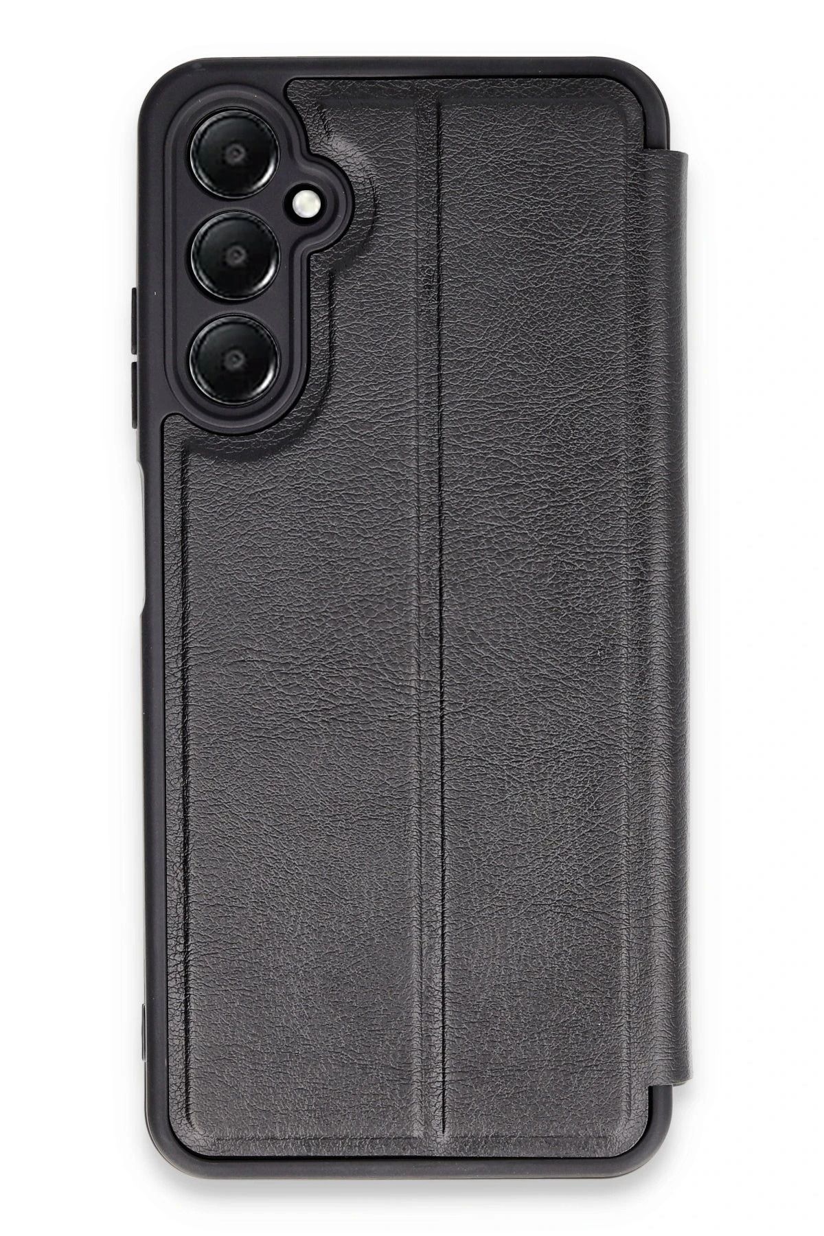 NewFace Samsung Galaxy A05S Kılıf Flip Cover - Siyah BSTMY