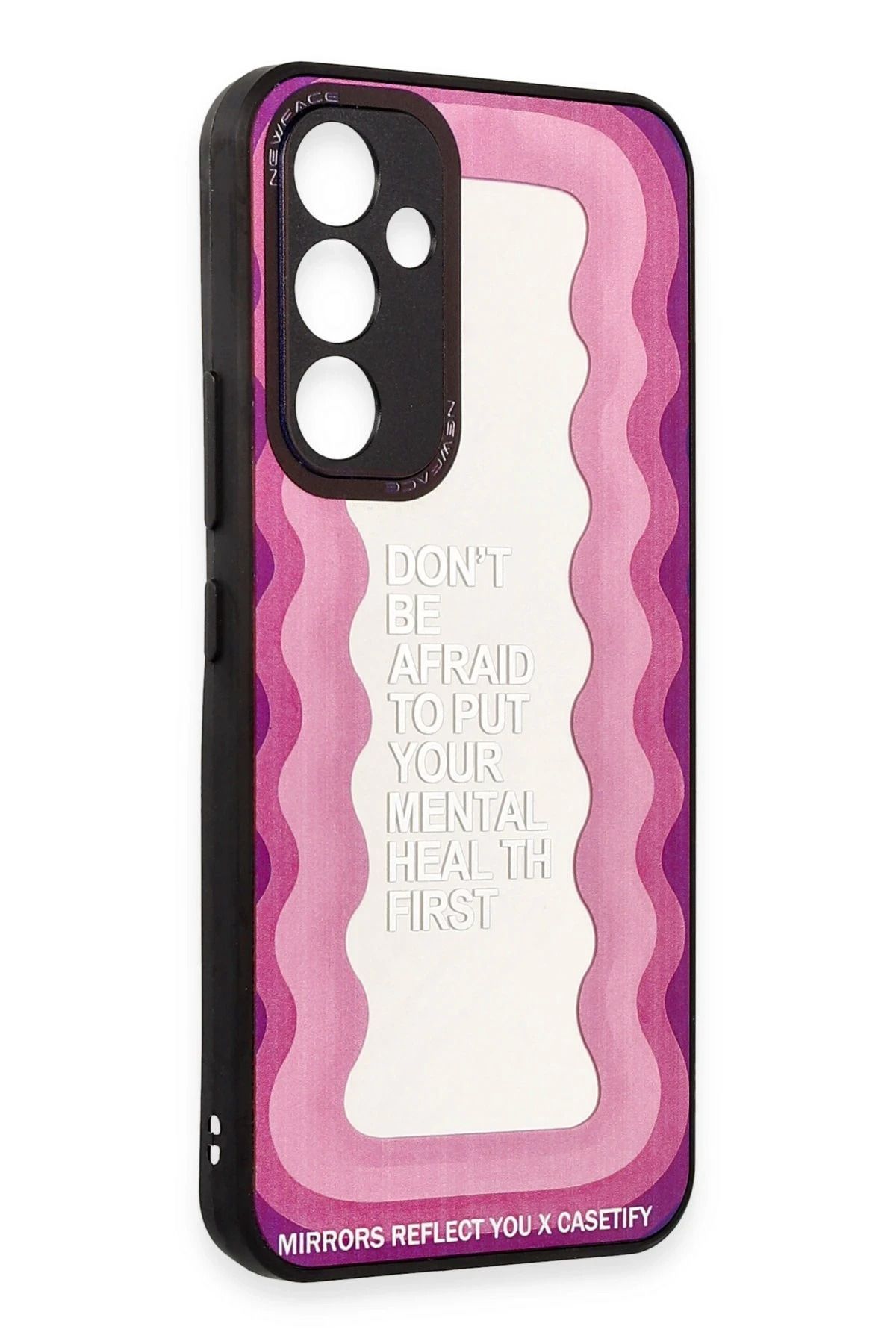 NewFace Samsung Galaxy A34 5G Kılıf Mirror Desenli Kapak - Mirror - 11 FLKRY