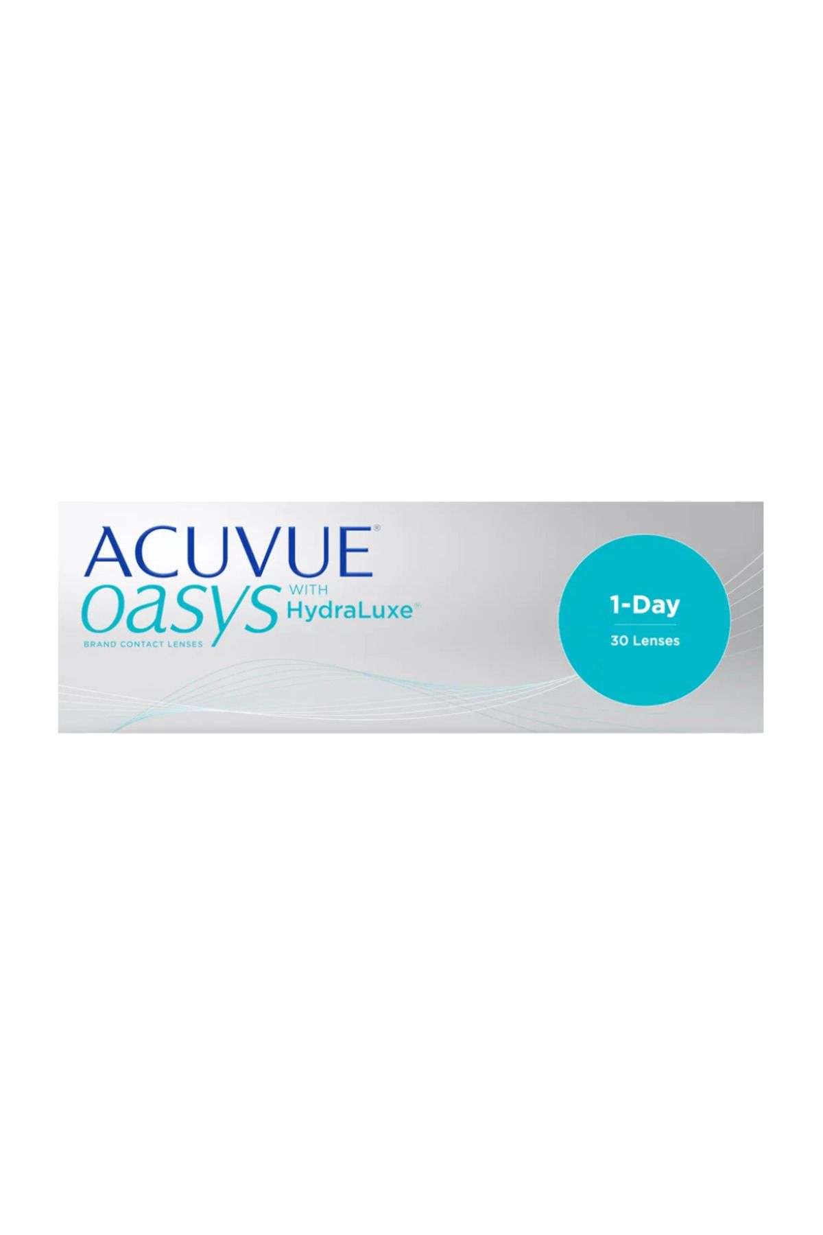 ACUVUE-1-Day Oasys Clear Contact Lenses with Hydraclear - Pack of 30 - (-3.5 Power) 1