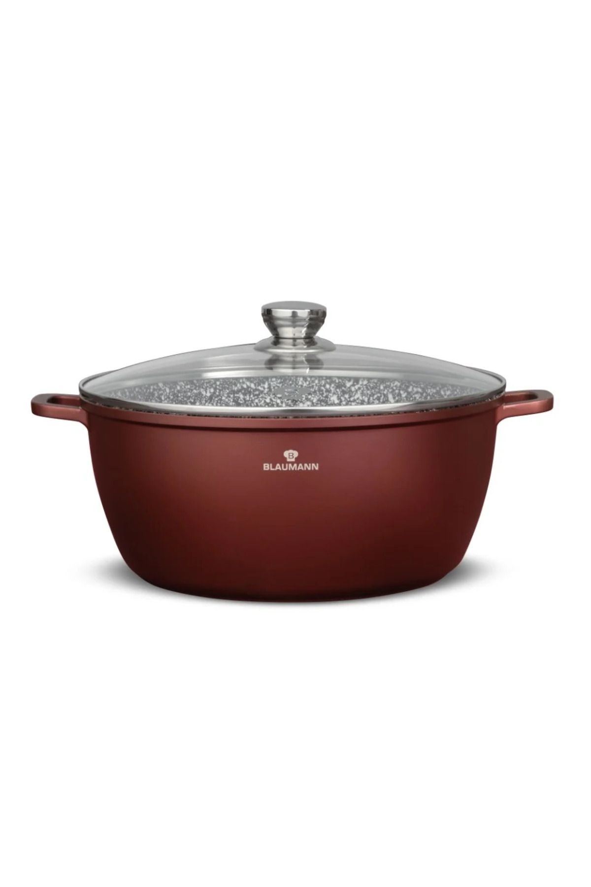 Blaumann-Saucepan with lid, 3-layer ceramic coating, induction base, size 32x14.5 cm, 9.9 l 1