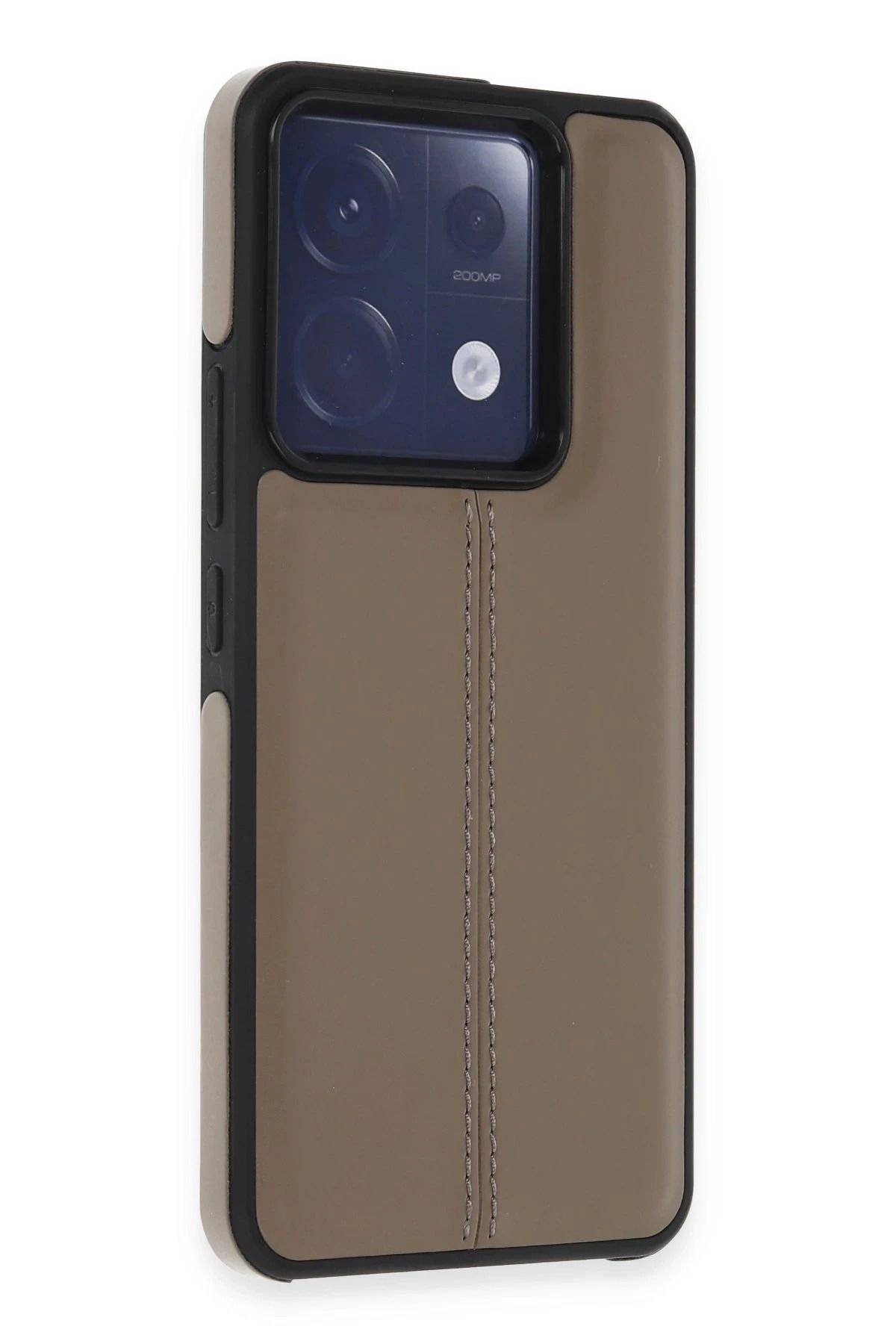NewFace Xiaomi Redmi Note 13 Pro 5G Kılıf Ozzi Kapak - Natural Grey BSTMY