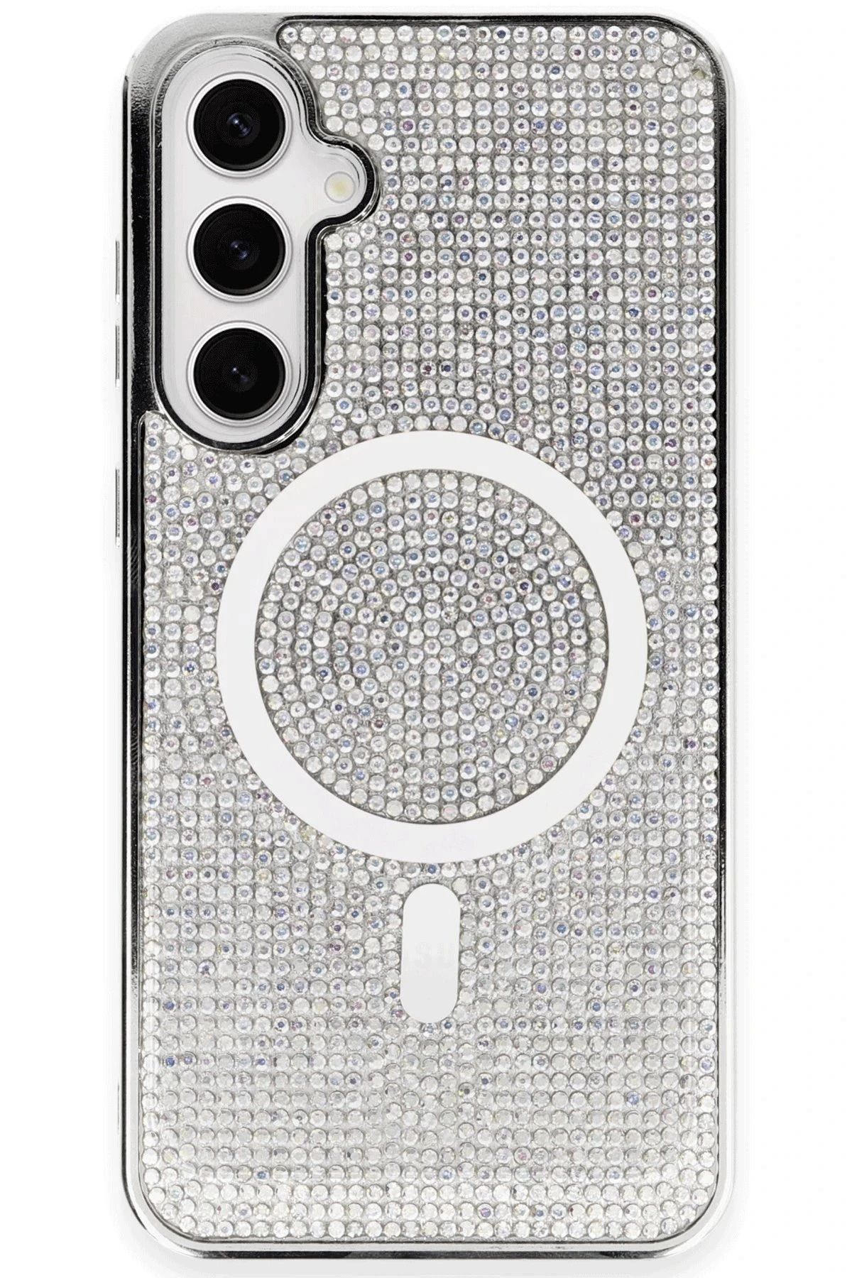 NewFace Samsung Galaxy S23 Kılıf Diamond Magsafe Kapak - Rainbow FERRG