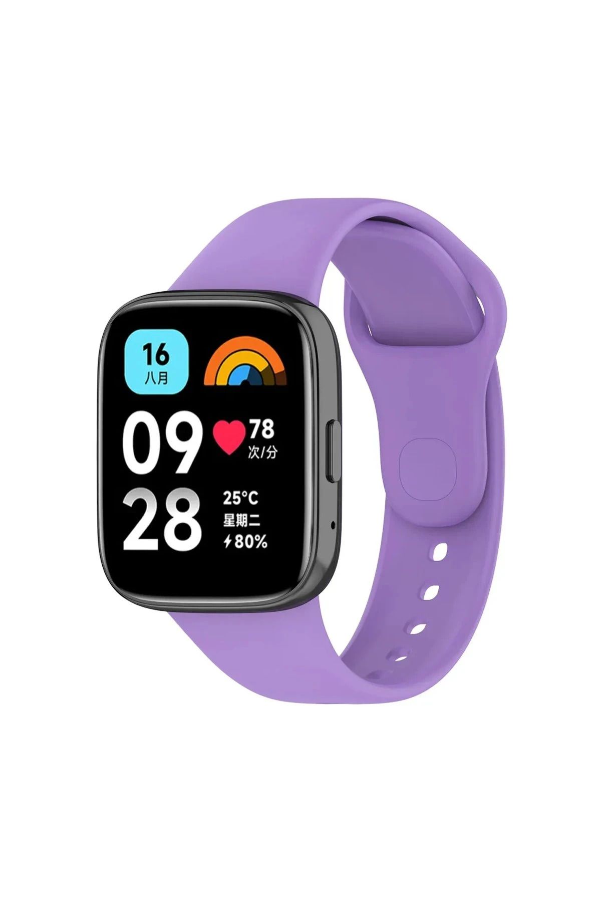 NewFace Xiaomi Redmi Watch 3 Active Klasik Kordon - Lila HNZRN