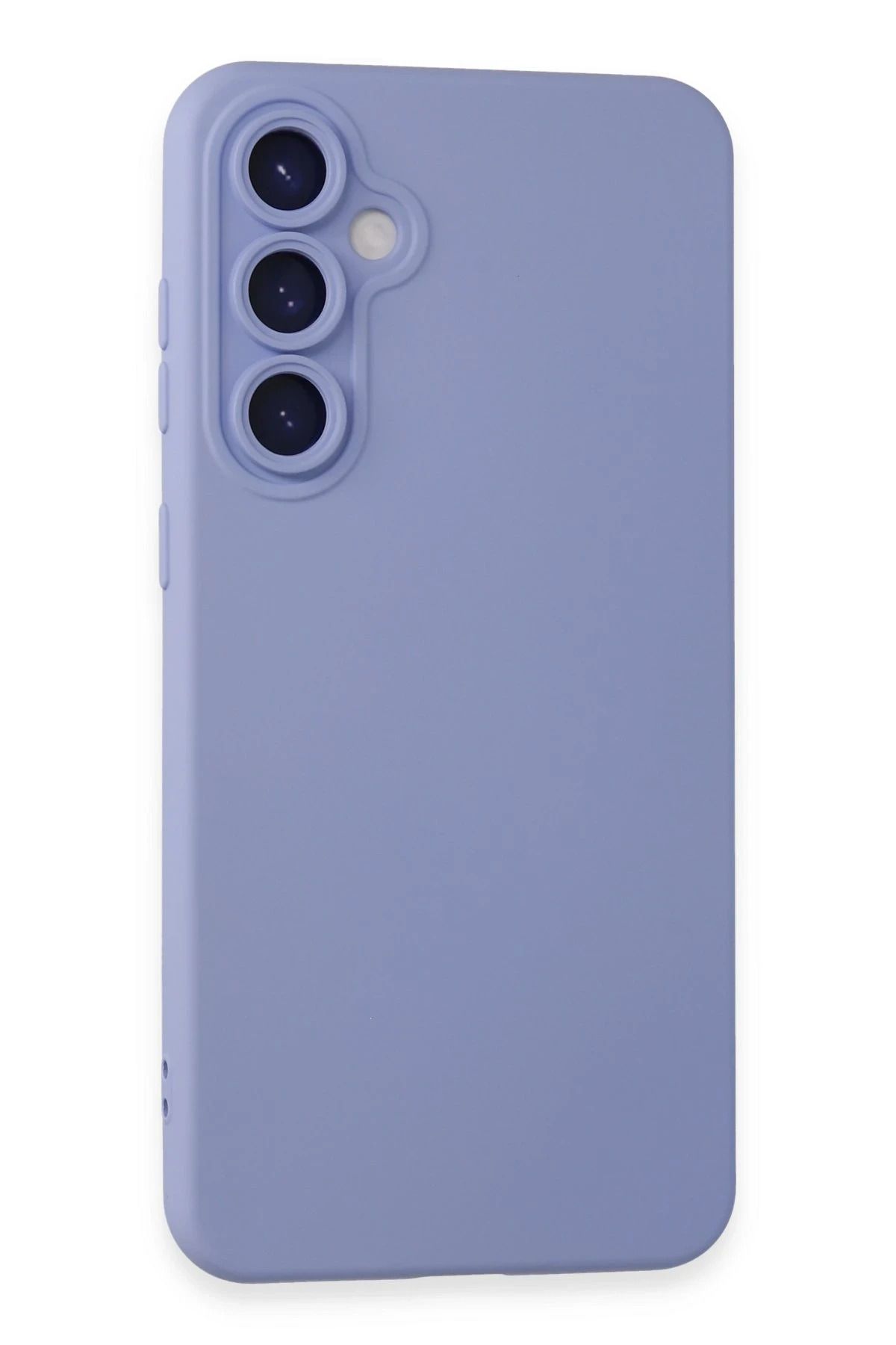NewFace Galaxy S24 Kılıf Nano içi Kadife Silikon - Lila INSLM