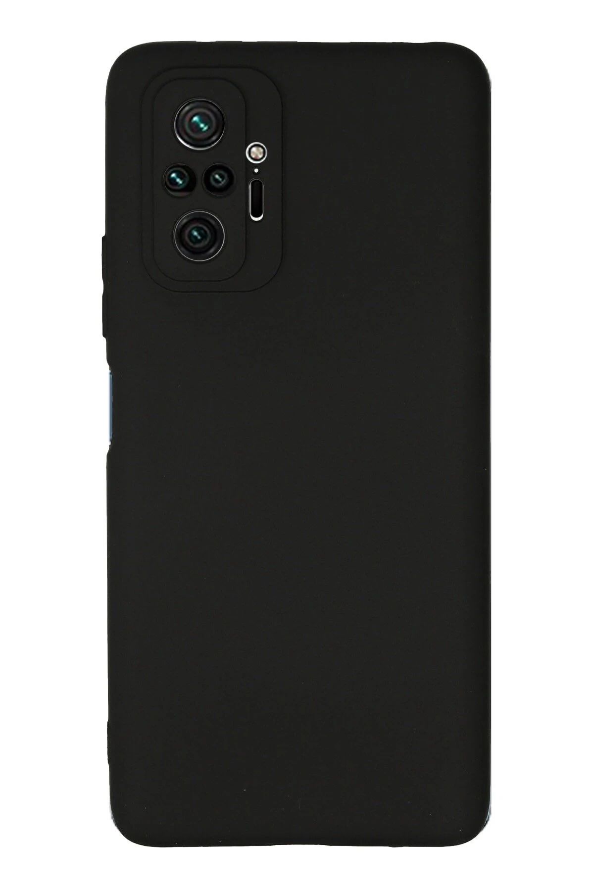 NewFace Xiaomi Redmi Note 10 Pro Kılıf First Silikon - Siyah JOJUA