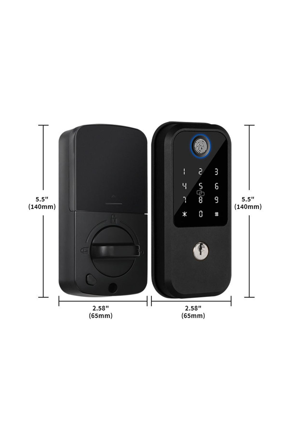 sharpdo-Wifi Fully Automatic Smart Fingerprint Lock Electronic Lock Password Lock 8