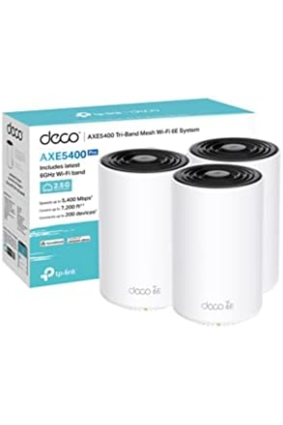 TP-LINK-Deco XE75 Pro AXE5400 Whole Home Tri-Band Mesh Wi-Fi 6E System 2
