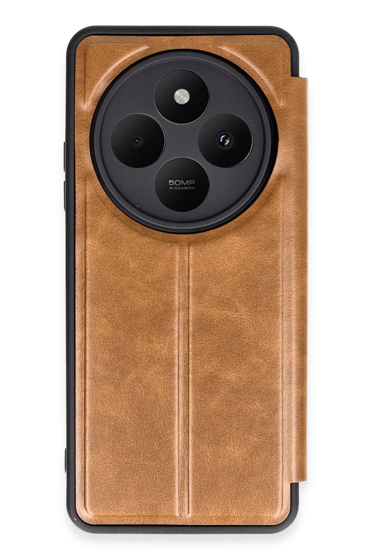 NewFace Xiaomi Redmi 14C Kılıf Flip Cover - Taba YNSMR