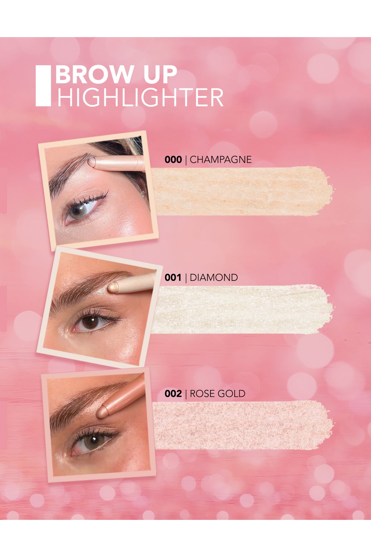 Flormar-Flormar Brow Up Highlighter 001 Diamond 5
