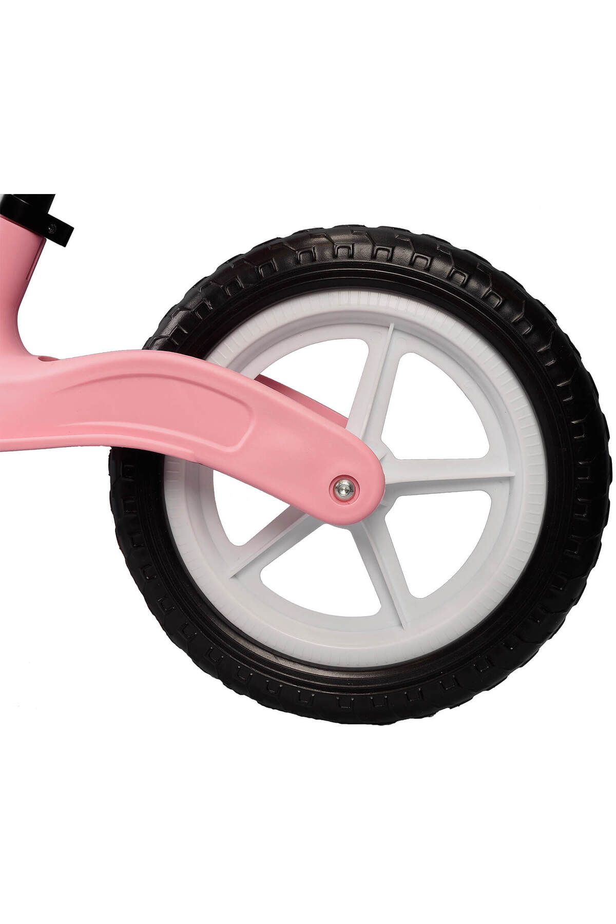 ACTION ONE-Bicicleta fara pedale cu lumini si muzica Rider, 12 inch, roz 8