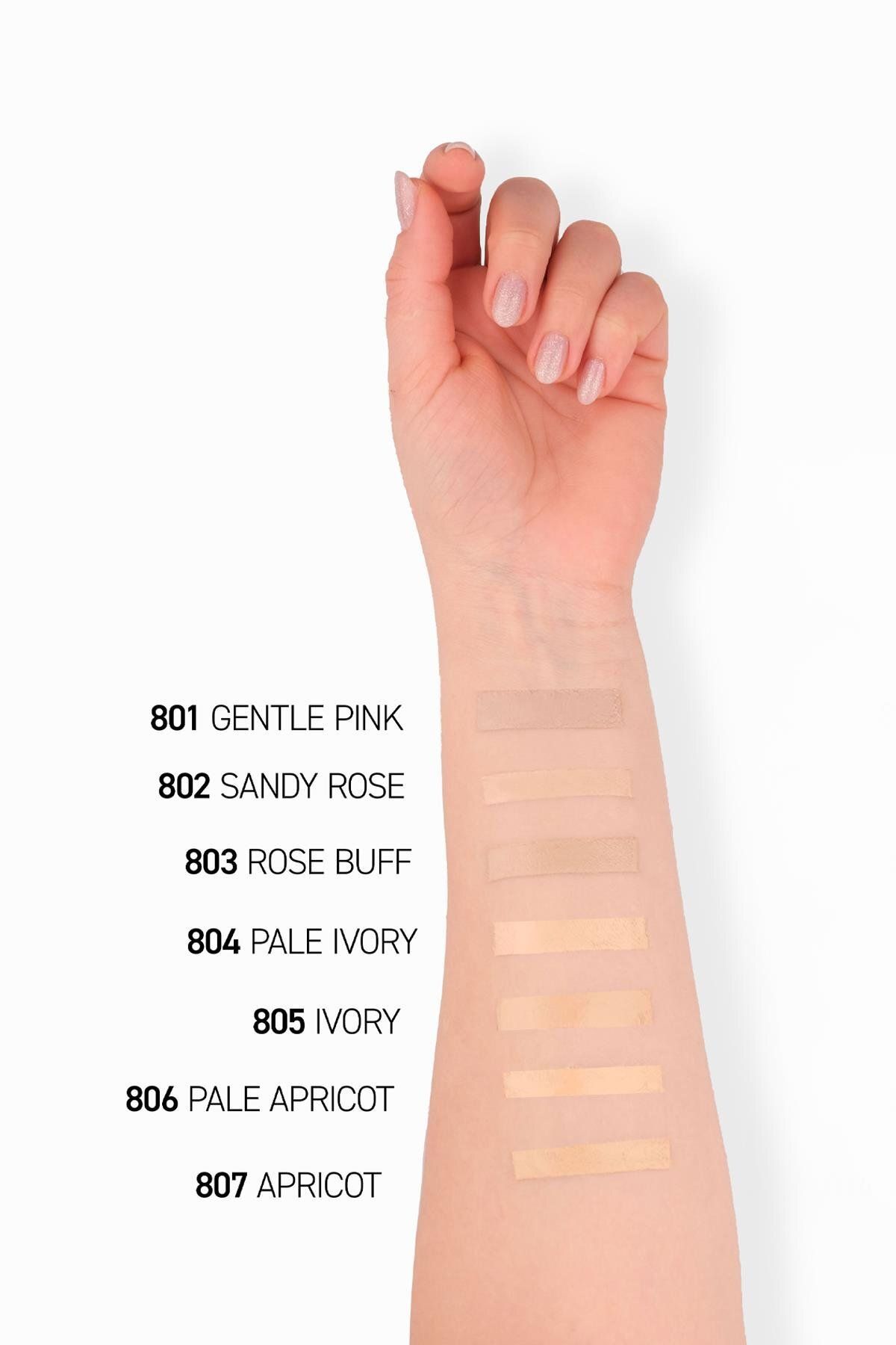 Alix Avien-Anti-Wrinkle Spf30 Foundation Parrukçu, Care Enhancer 807 Apricot 2