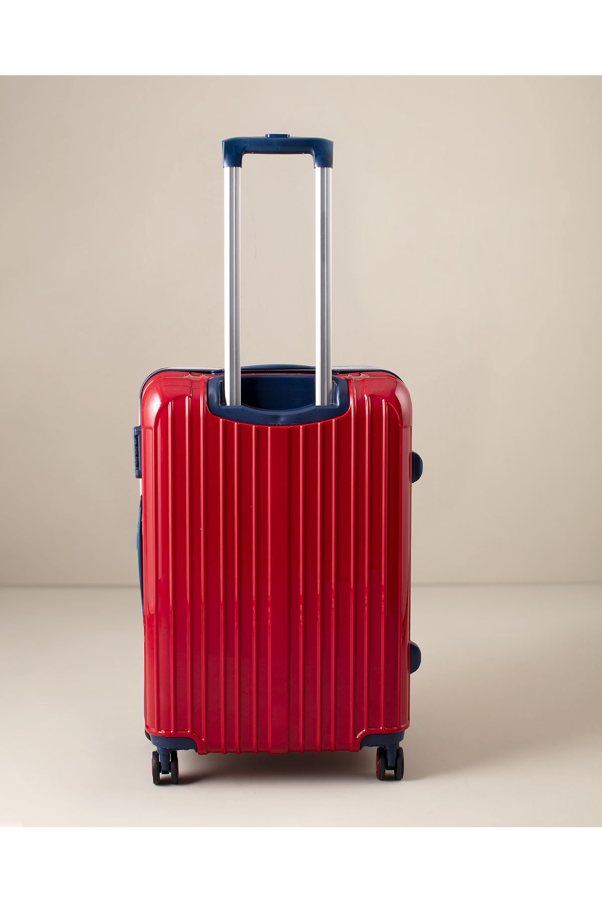 Madame Coco  Chest Orta Boy Valiz/Bavul - Kırmızı - Görsel 4