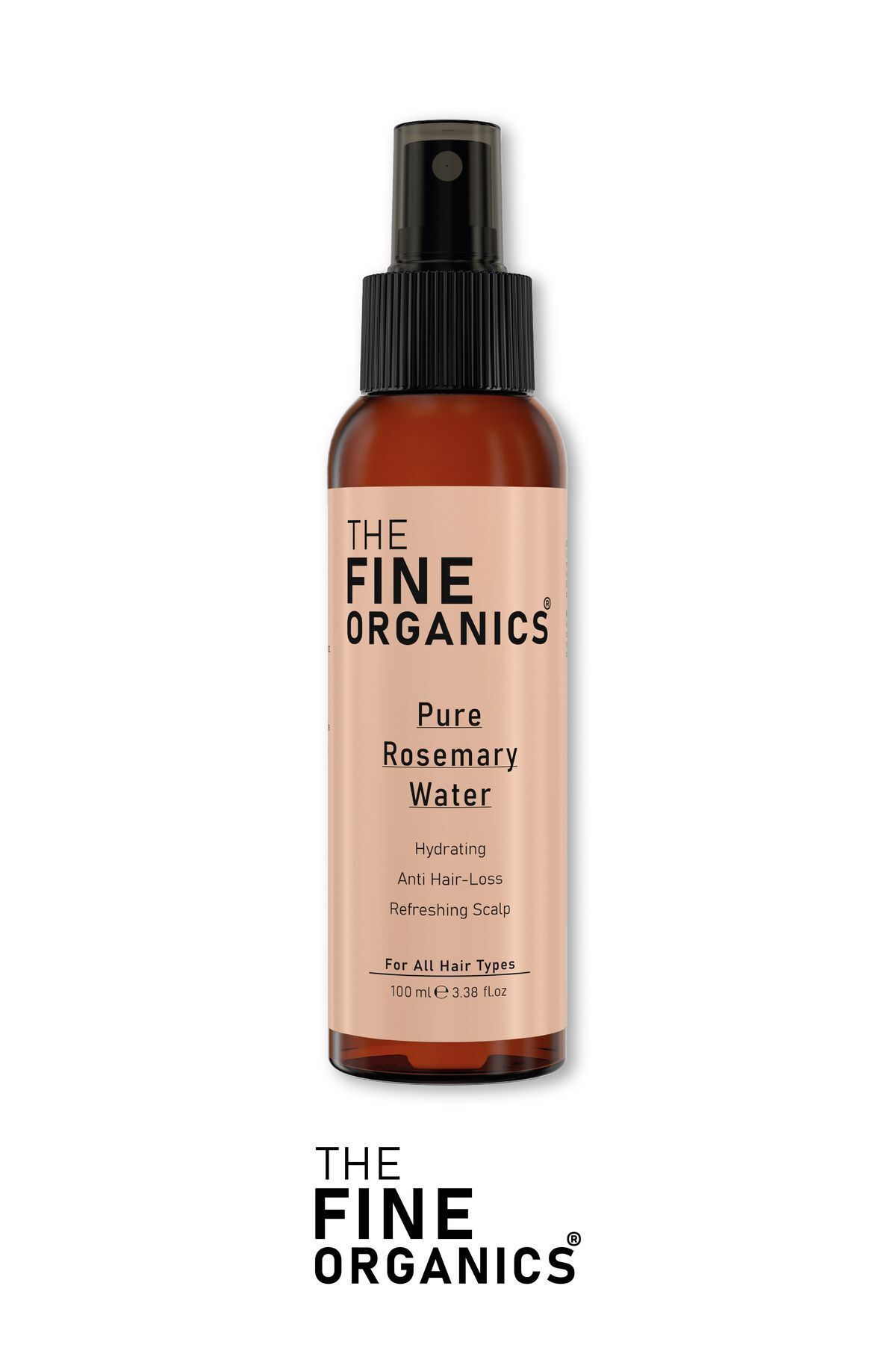 تونیک مو تقویت آب رزماری خالص موهای موثر 100 میل THE FINE ORGANICS