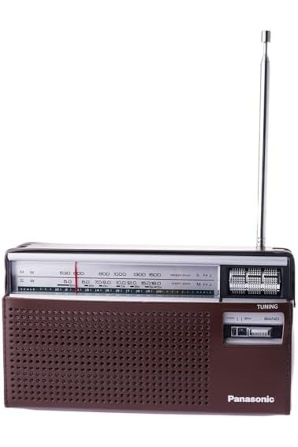 PANASONIC-Portable Radio R-218D, Power Output: 500Mw, White & Navy 4