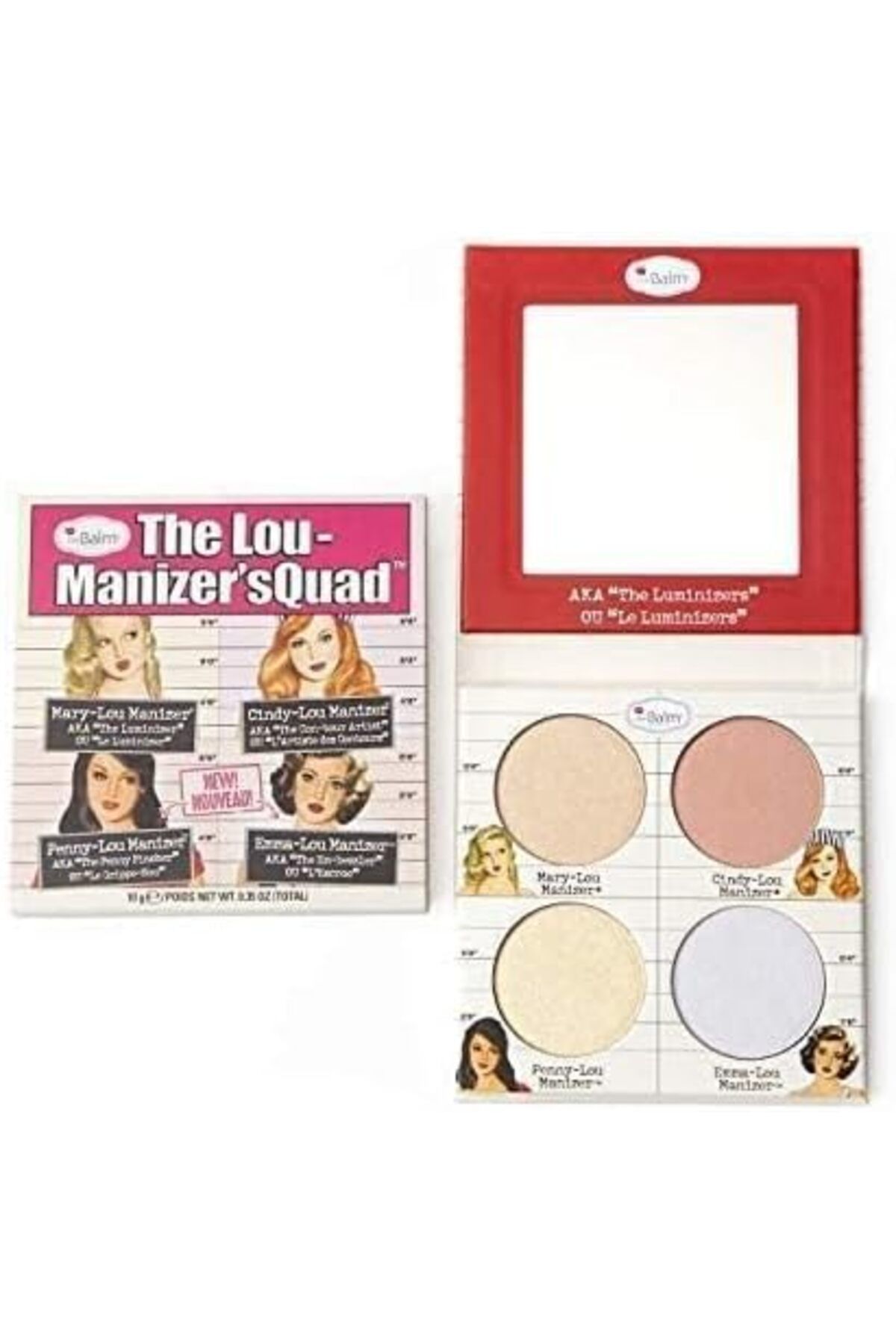 the balm-theBalm The Lou Manizer Squad Highlighter - Multicolour 3