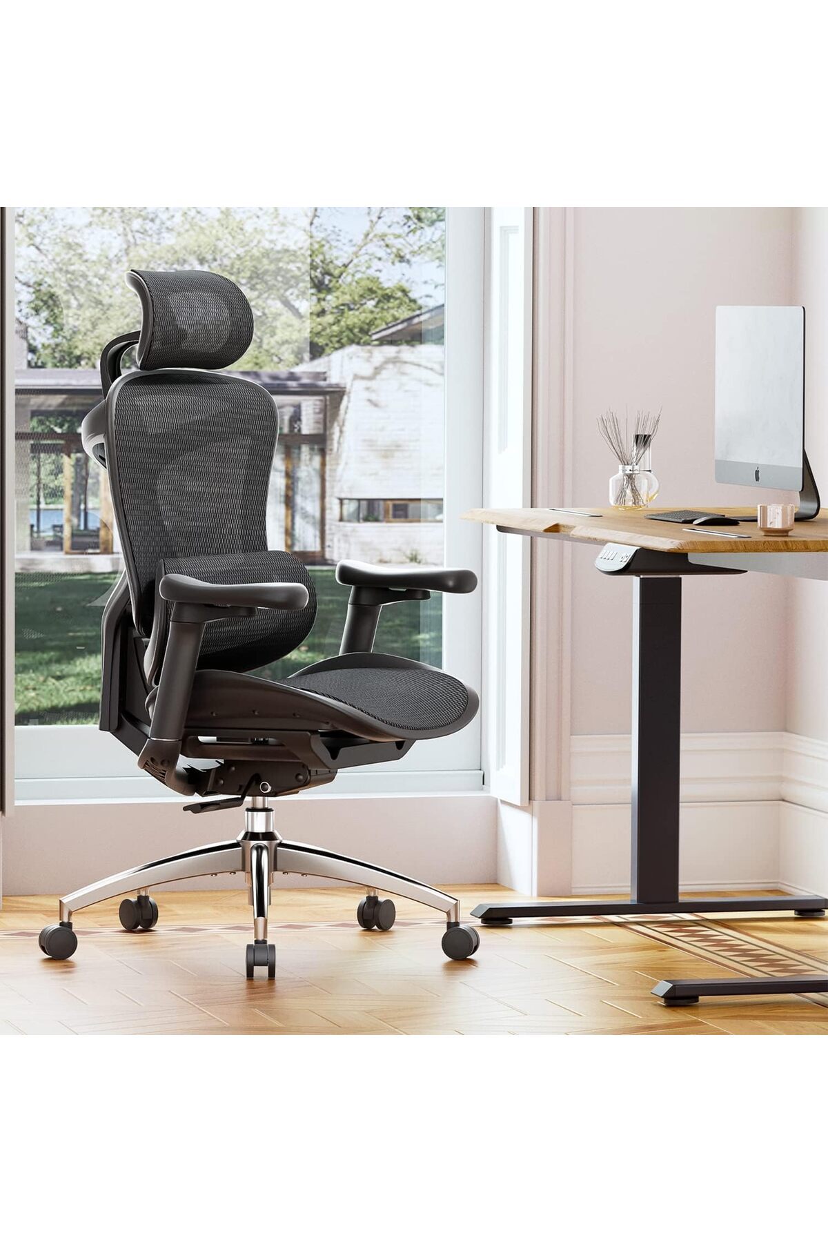 SIHOO-Doro C300 Gaming Chair, Ergonomic Office Chair with Ultra Soft 3D Armrest(Black) 2