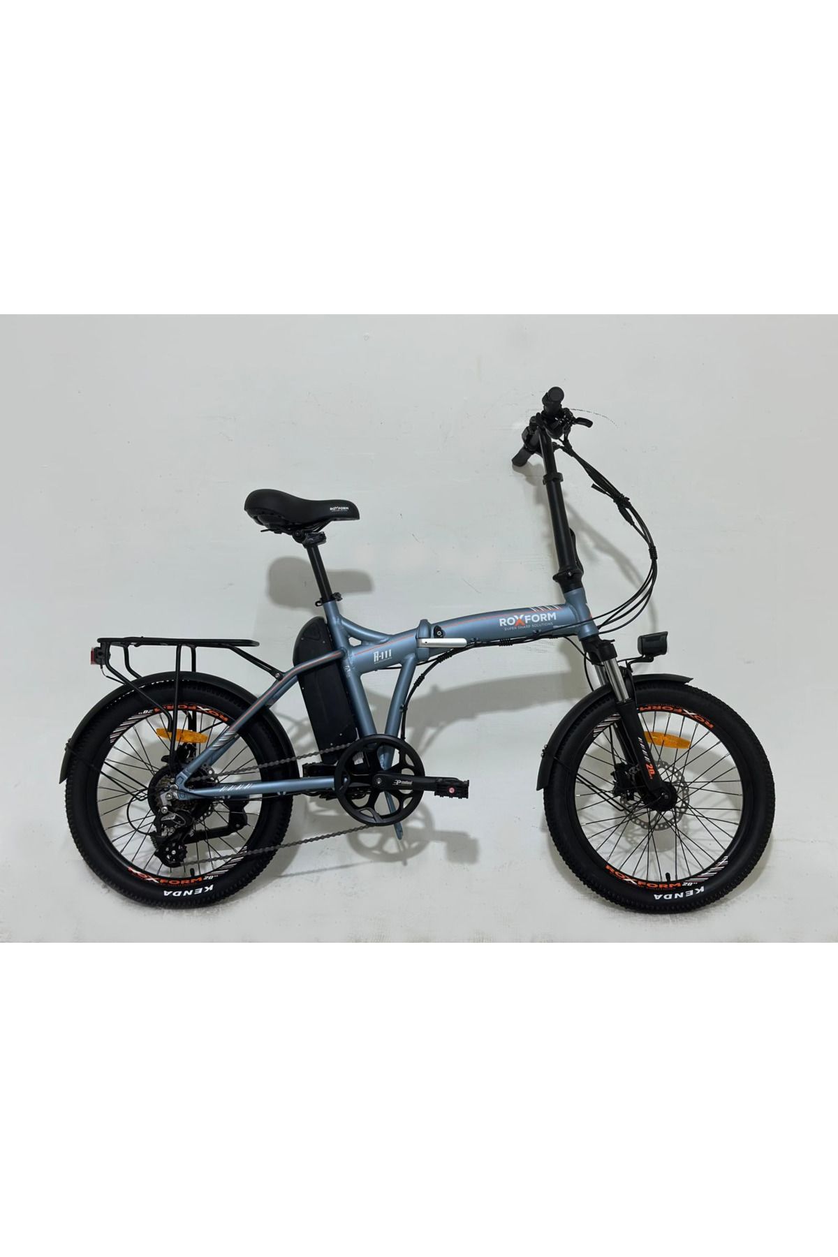 ROXFORM R-111 Elektrikli Katlanabilir Bisiklet 15AH Shimano Altus Hidrolik Fren Alüminyum Kadro