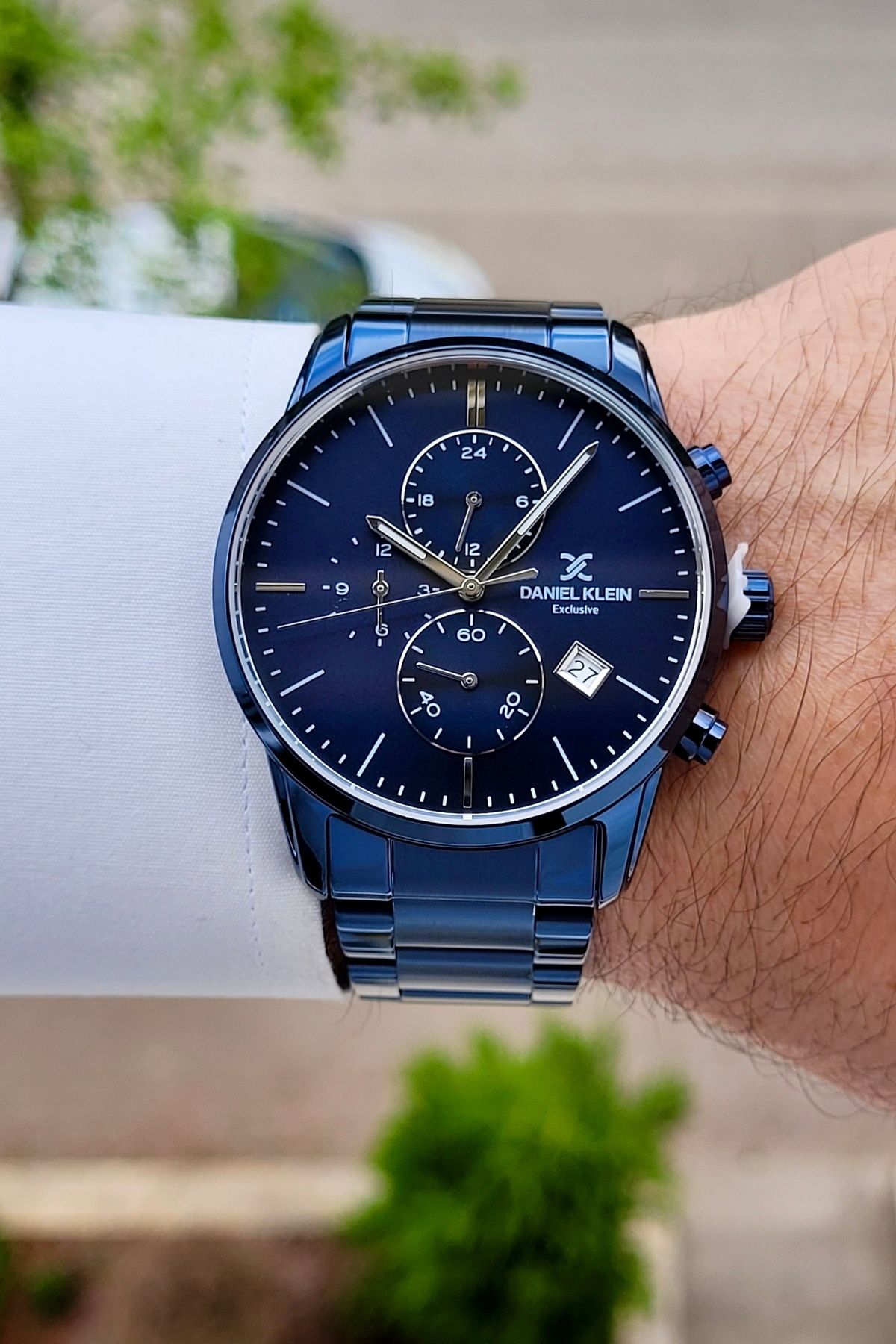 Daniel Klein Lacivert Renk 2 Yıl Garantili 42 Mm Erkek Kol Saati