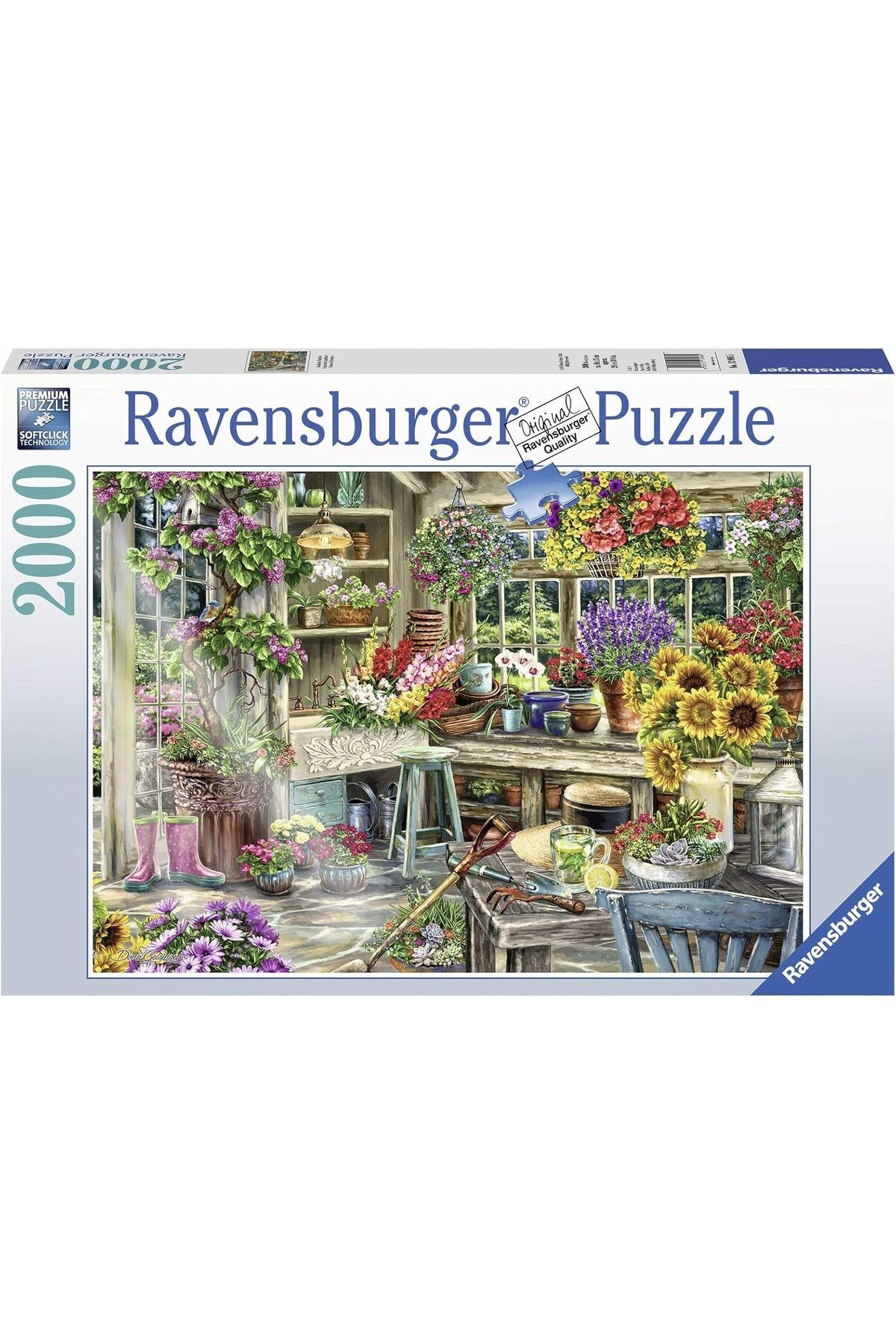 LUXE 2000 Parça Bahçıvanın Cenneti Puzzle LXSHP 1055529