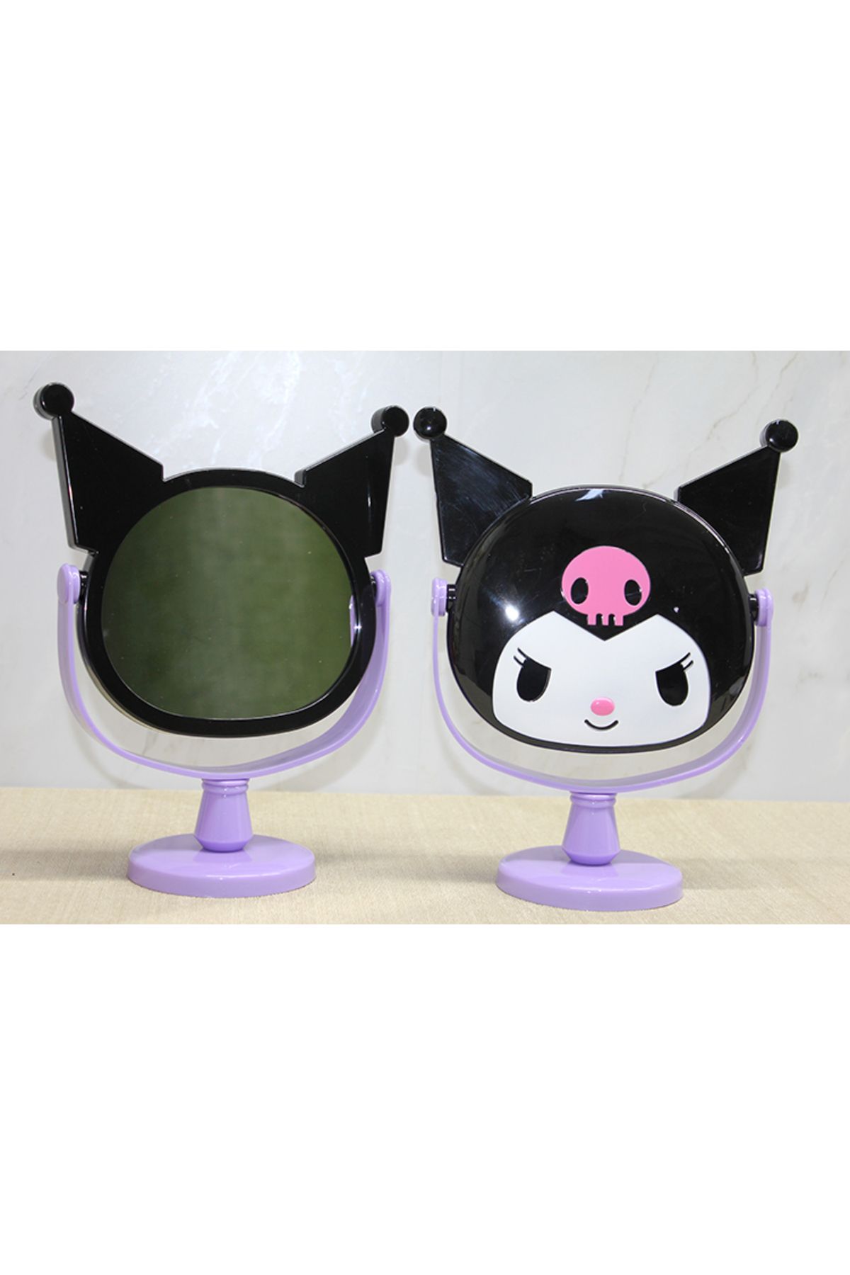 Belle Fusion Kuromi Masaüstü Ayna Siyah