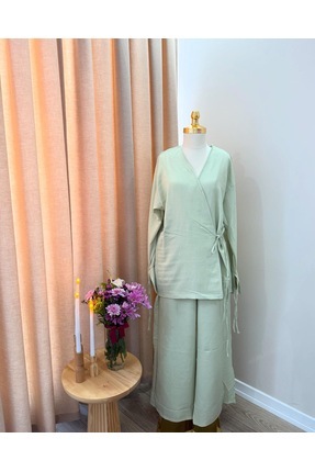 AF Frezya Boutique Keten Takım