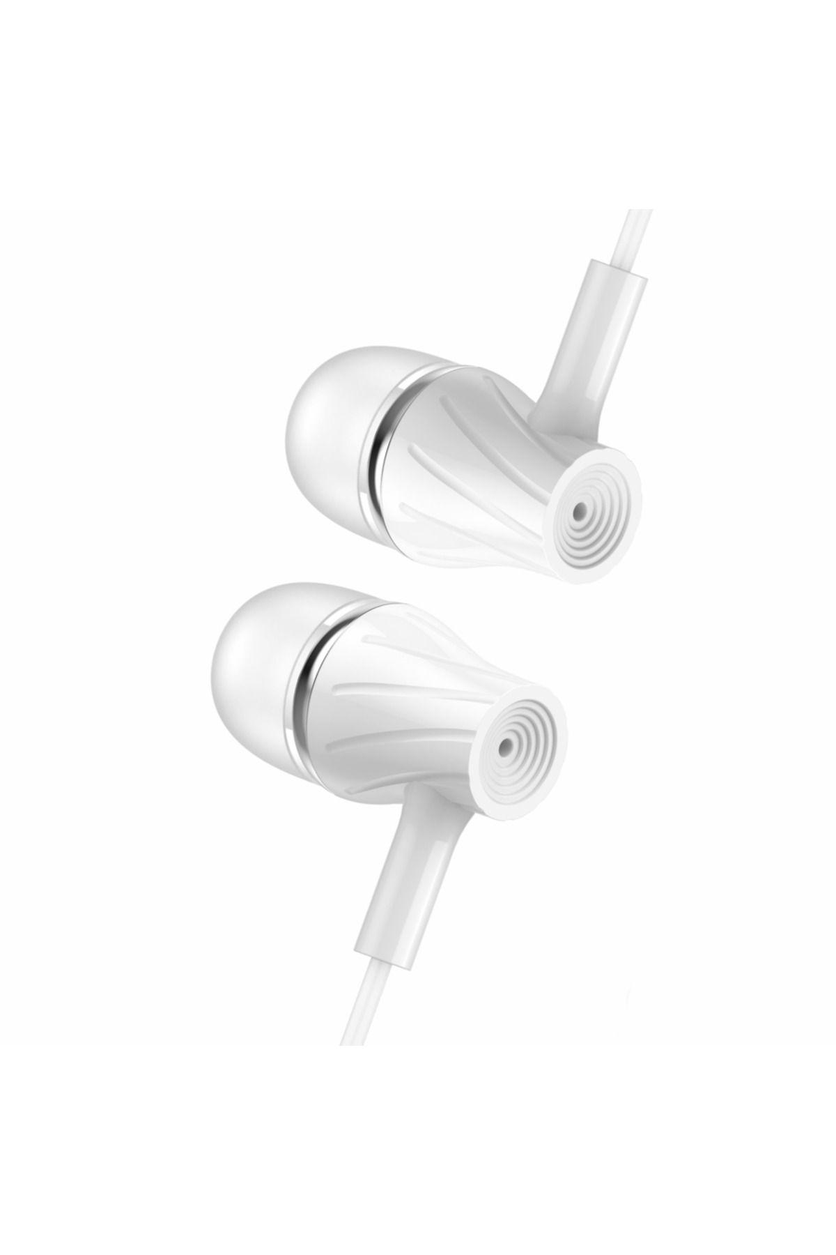 RonyTech RNTC ER05 3.5mm Kulaklık-Beyaz Uyumlu