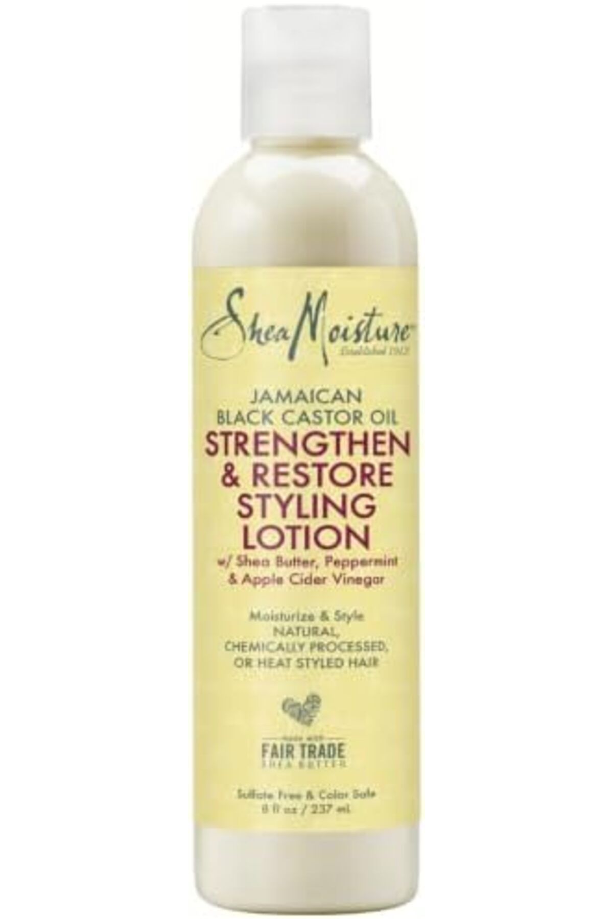 Shea Moisture-Jamaican Black Castor Oil Strengthen and Restore Styling Lotion, 237 ml, multi, 8 Ounc 1