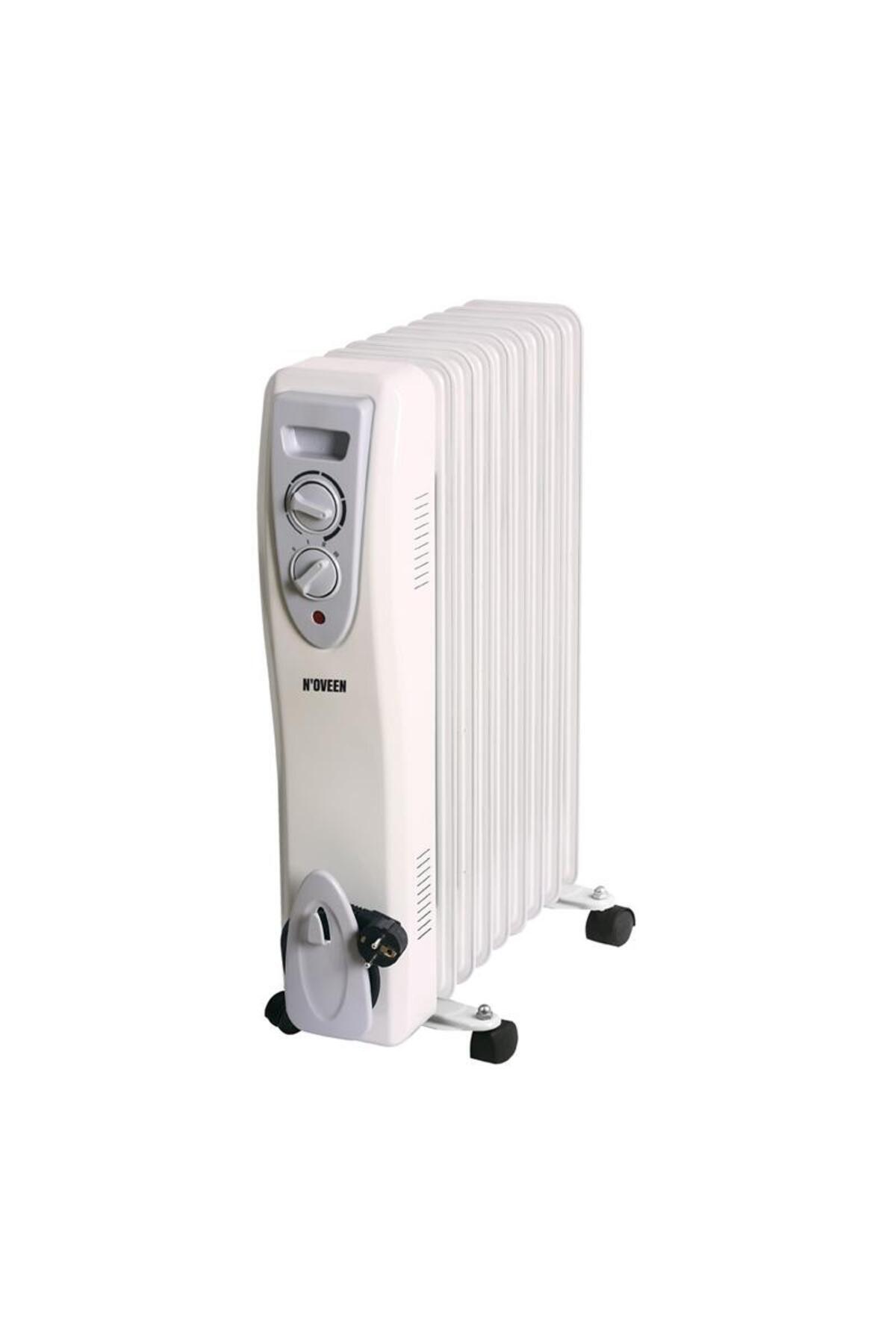 Noveen Calorifer Electric Noveen , 2000 W, 9 Elementi, Cu Ulei, 3 Trepte De Putere (alb) - One Size