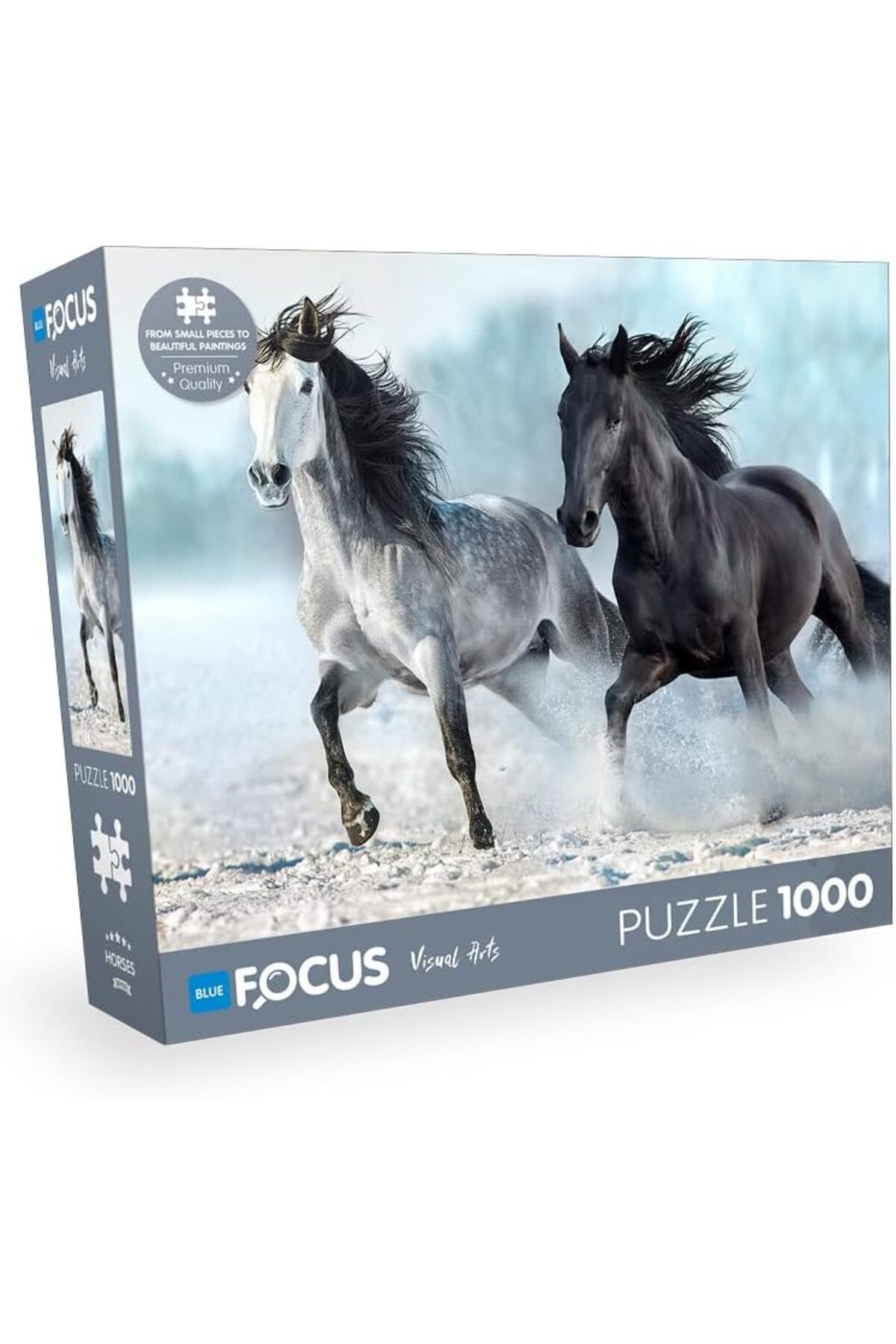 STOREMAX Focus 1000 Parça Puzzle - Horses (Atlar) FxYM 1126906