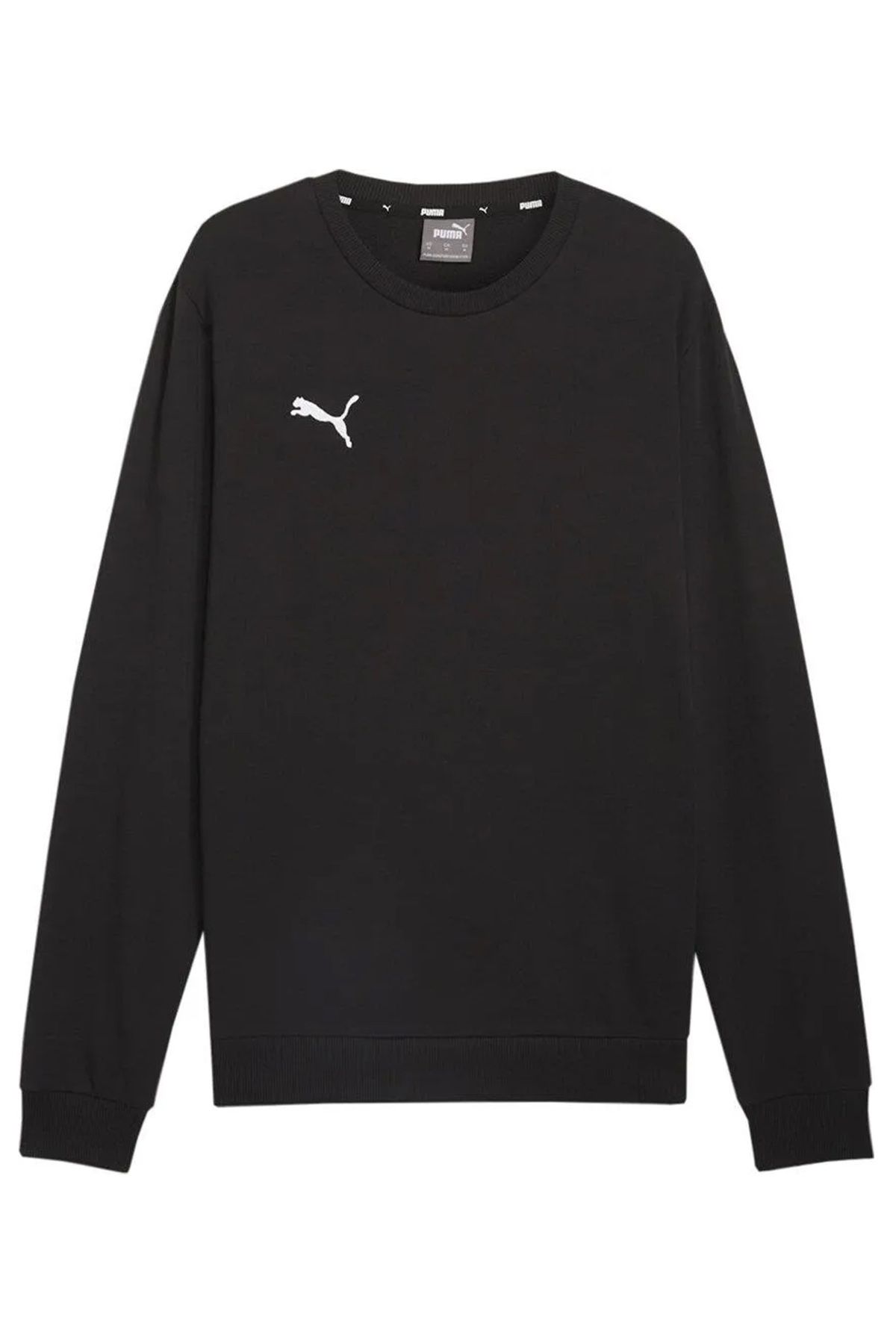 Puma Neck Sweat Erkek Sweatshirts Siyah