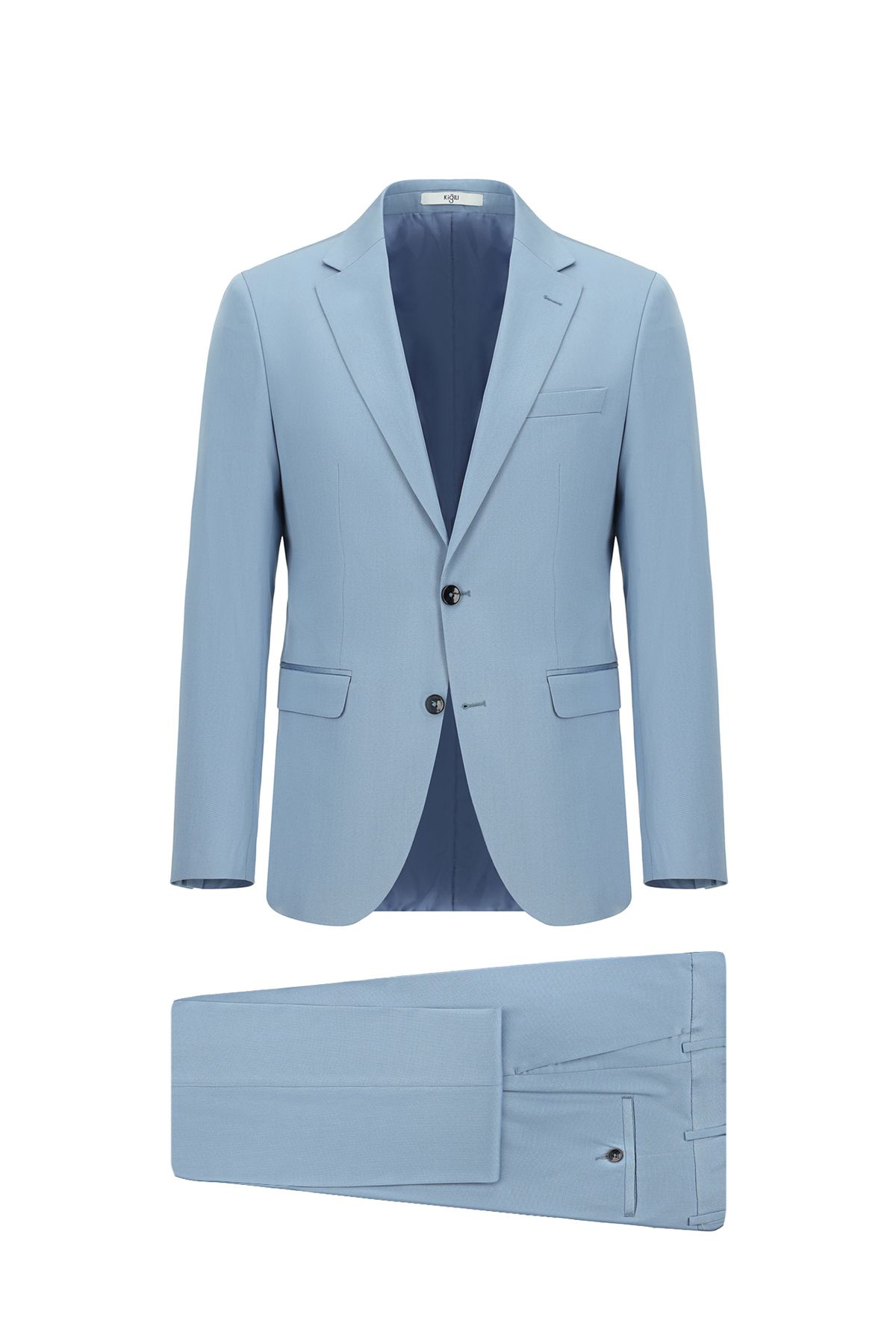 Kiğılı Slim Fit Dar Kesim Klasik Takım Elbise