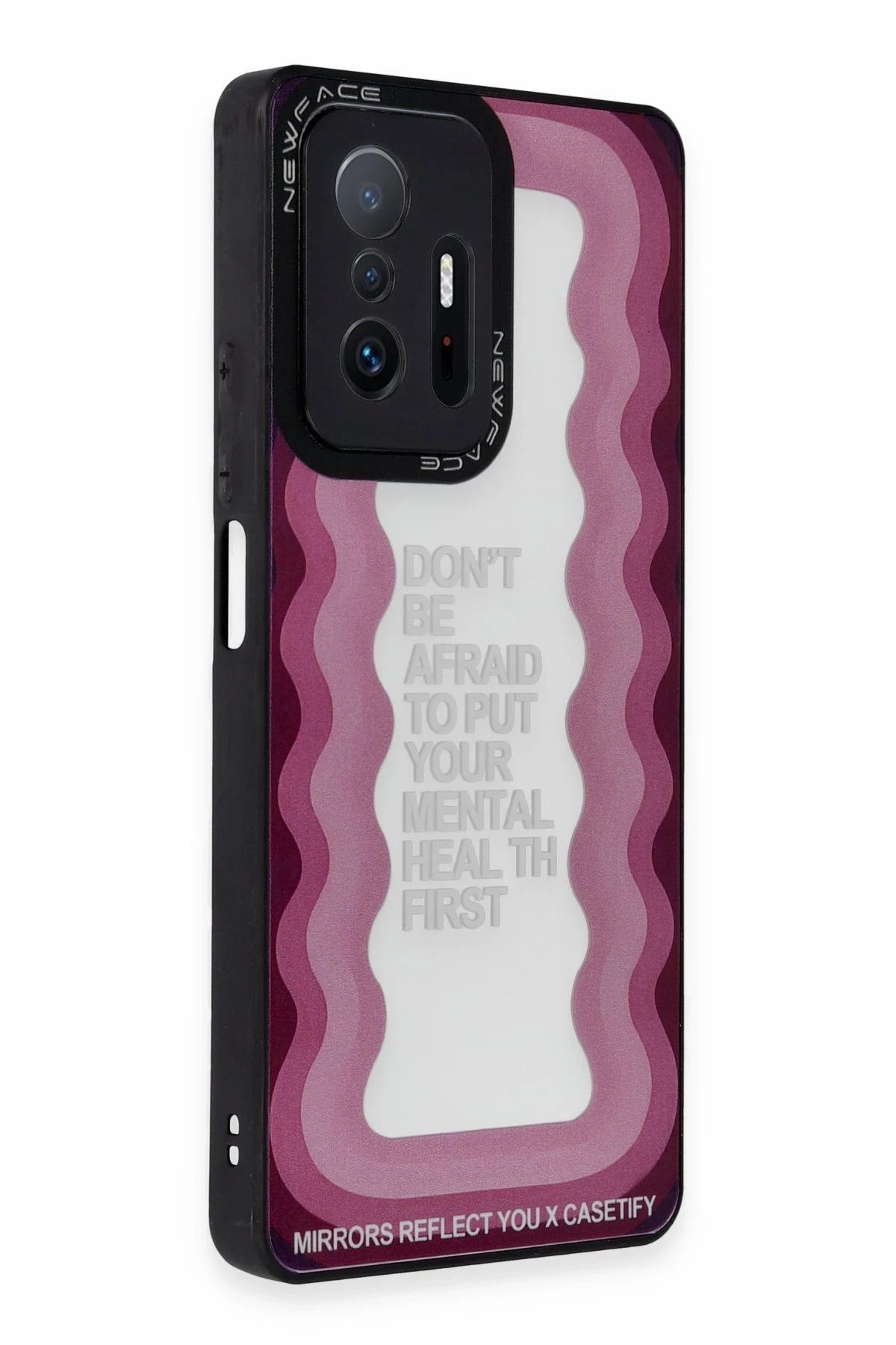 NewFace Xiaomi Mi 11T Pro Uyumlu  Kılıf Mirror Desenli Kapak - Mirror - 11 YNSMR