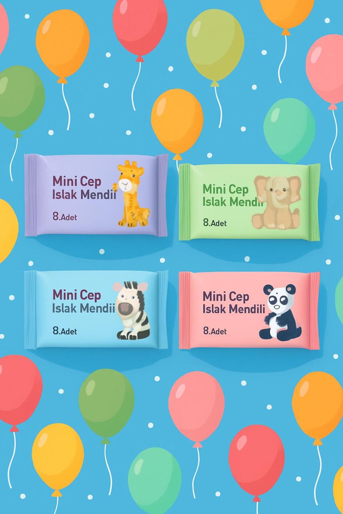 Yenbu Havlu Islak Mendil Mini - 4 Paket
