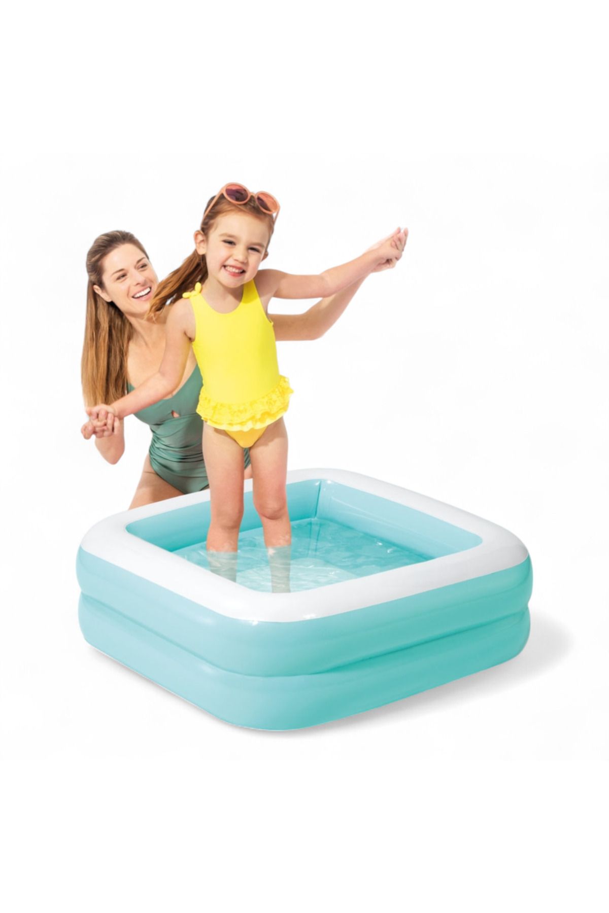 Peda Toy Şişme Taban Mini Kare Havuz 86x86x25 cm